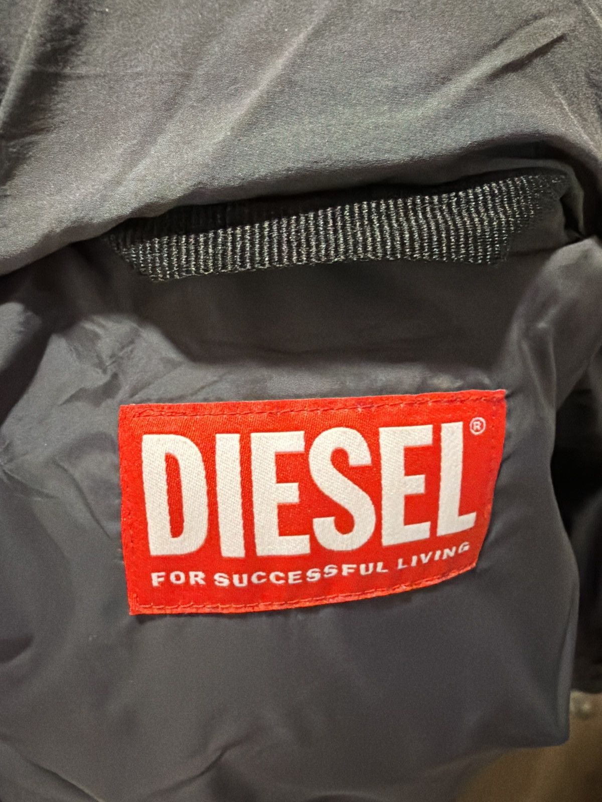 Diesel Diesel Gray Winter Puffer Jacket Size US L / EU 52-54 / 3 - 4 Thumbnail