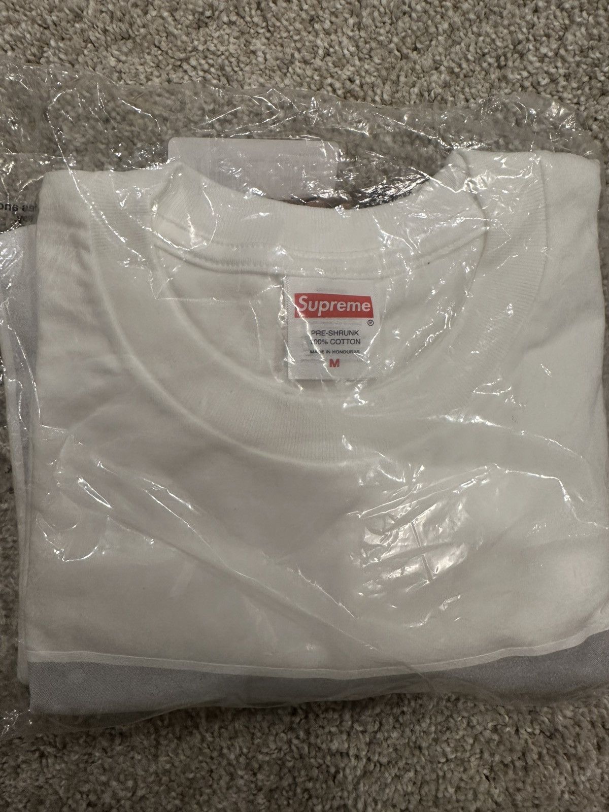 Supreme Playboi Carti supreme tee white Size US M / EU 48-50 / 2 - 2 Thumbnail