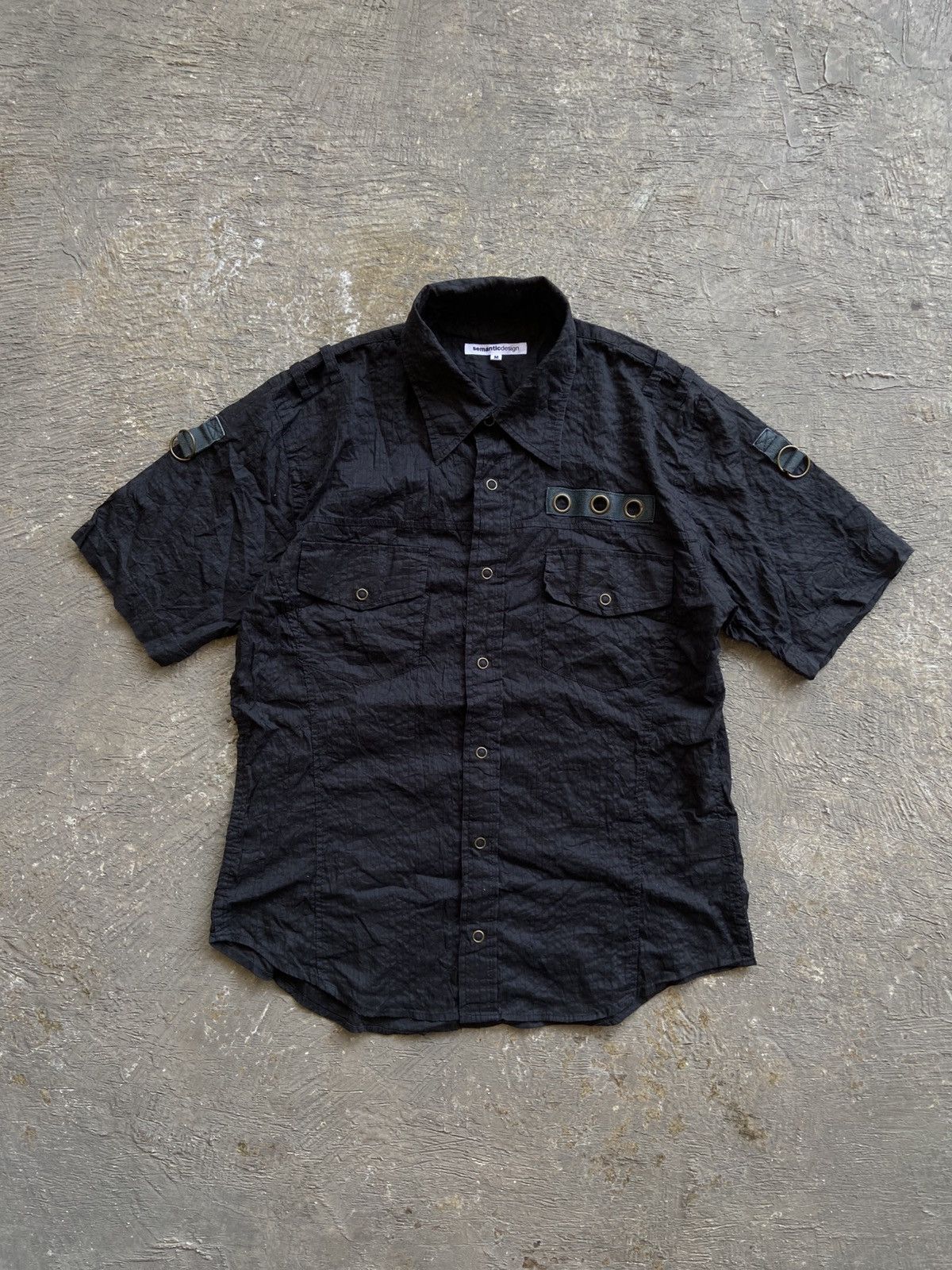 semanticdesign 2000s Semanticdesign - Vkei Style Snap Button Shirt Size M / US 6-8 / IT 42-44 - 1 Thumbnail