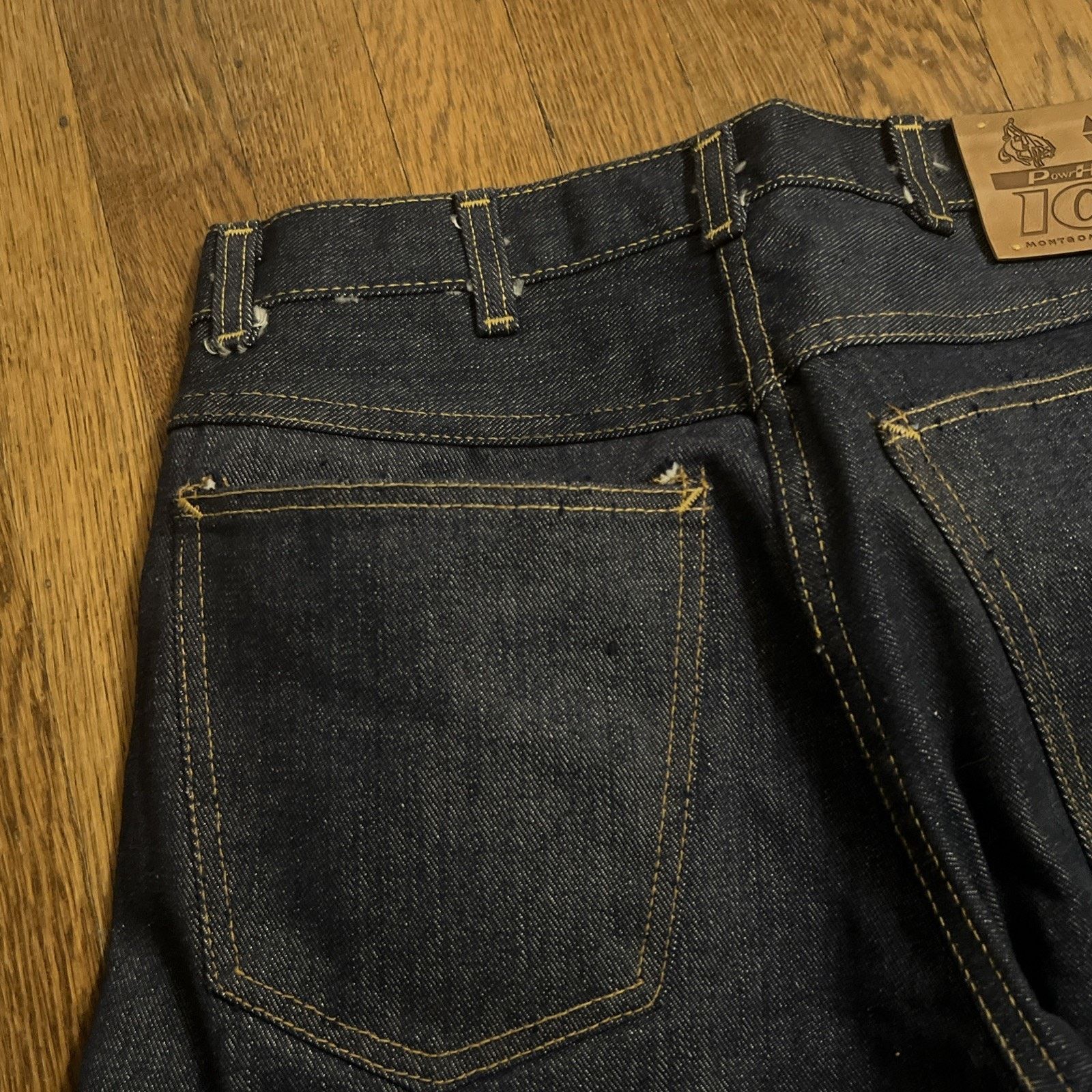 Original Montgomery Vintage 50s Montgomery Ward Deadstock 101 Jeans Selvedge Size US 28 / EU 44 - 10 Thumbnail