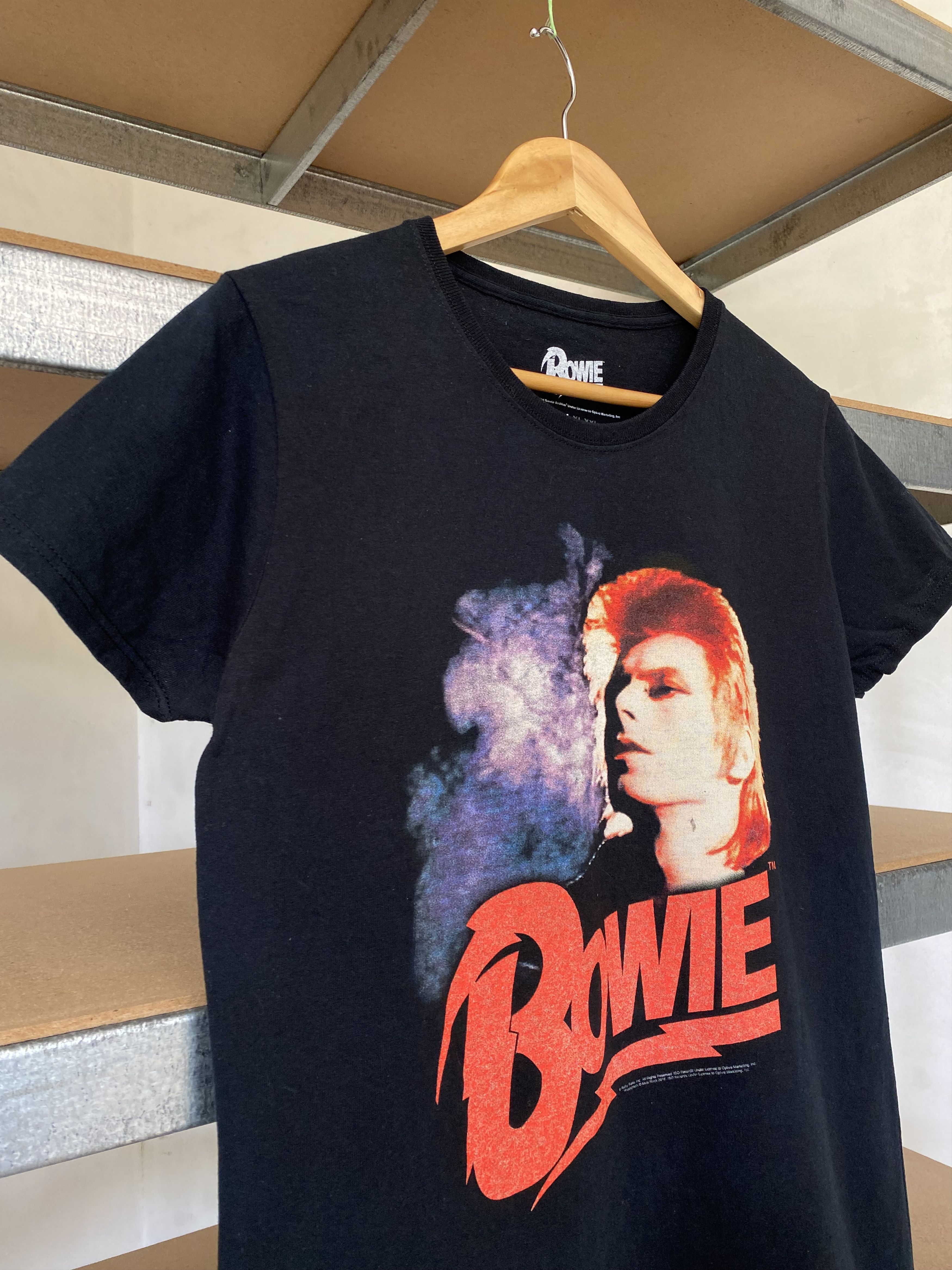 Band Tees Vintage 2016 David Bowie Rock Band T-shirt Size US L / EU 52-54 / 3 - 4 Thumbnail