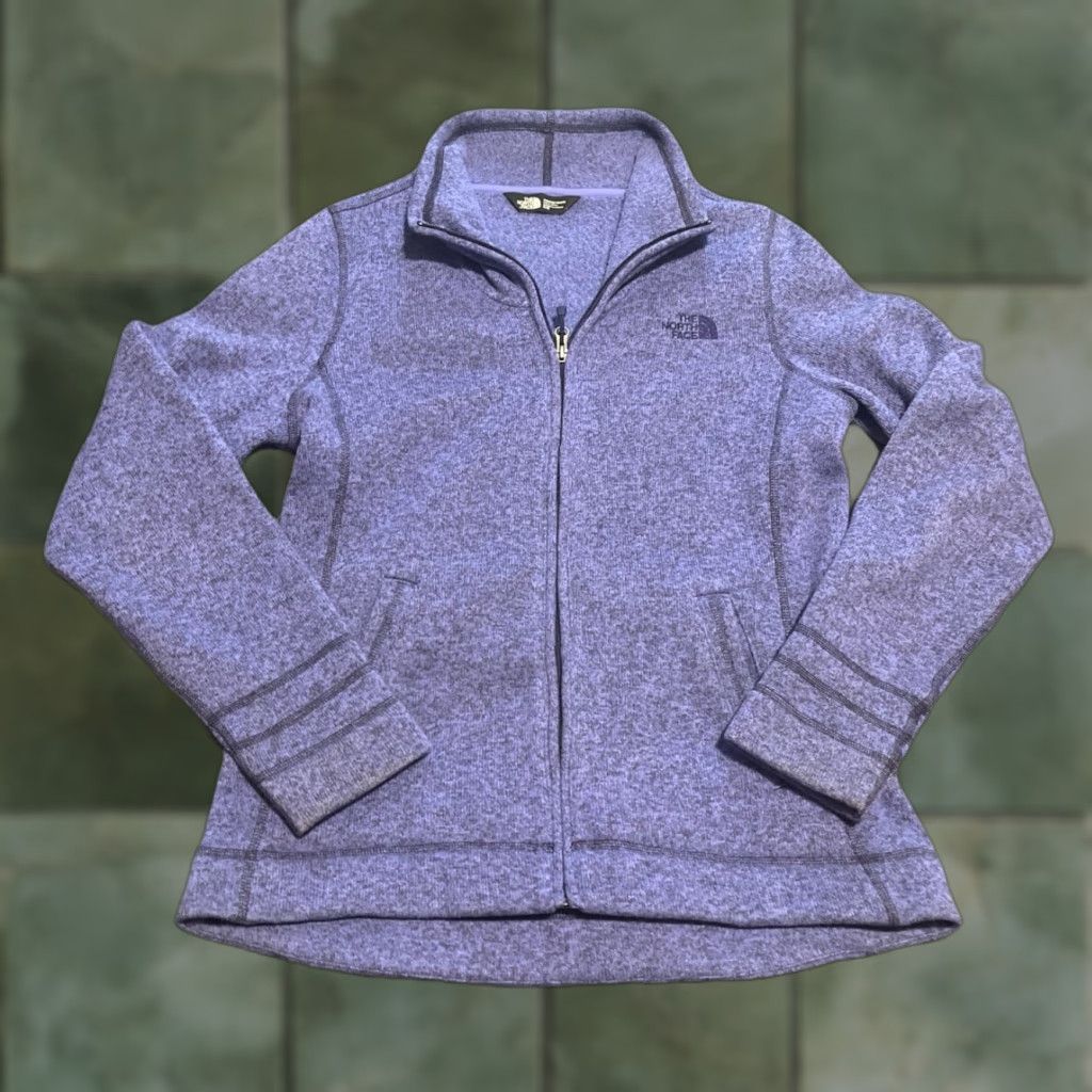The North Face The North Face Jacket Womens Medium Purple Crescent Sunset Full Zip Size M / US 6-8 / IT 42-44 - 1 Thumbnail