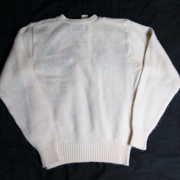 Other Vintage Stacey's Things Floral Embroidered Sweater Size M / US 6-8 / IT 42-44 - 6 Thumbnail