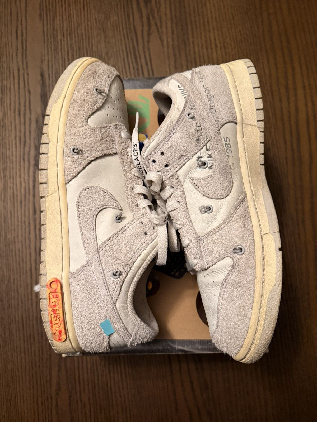 Nike × Off-White Nike x Off-White Dunk Low Lot 16 Size US 11 / EU 44 - 5 Thumbnail