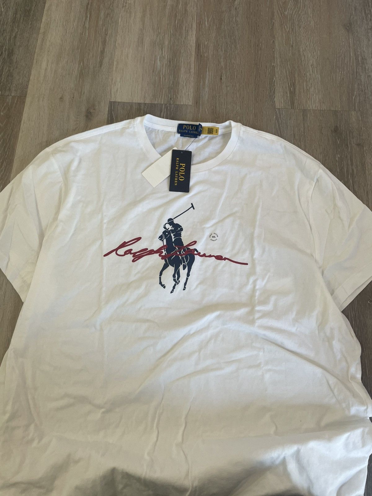 Polo Ralph Lauren Polo Ralph Lauren white t shirt xxl Size US XXL / EU 58 / 5 - 1 Thumbnail