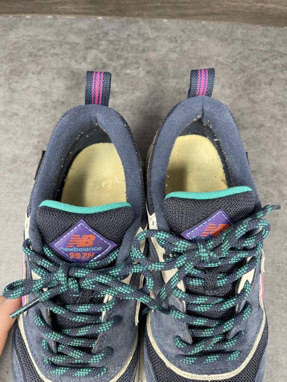 New Balance New Balance 997H Shoes Womens Size 9 Blue Pink Suede= Size US 9 / IT 39 - 9 Thumbnail