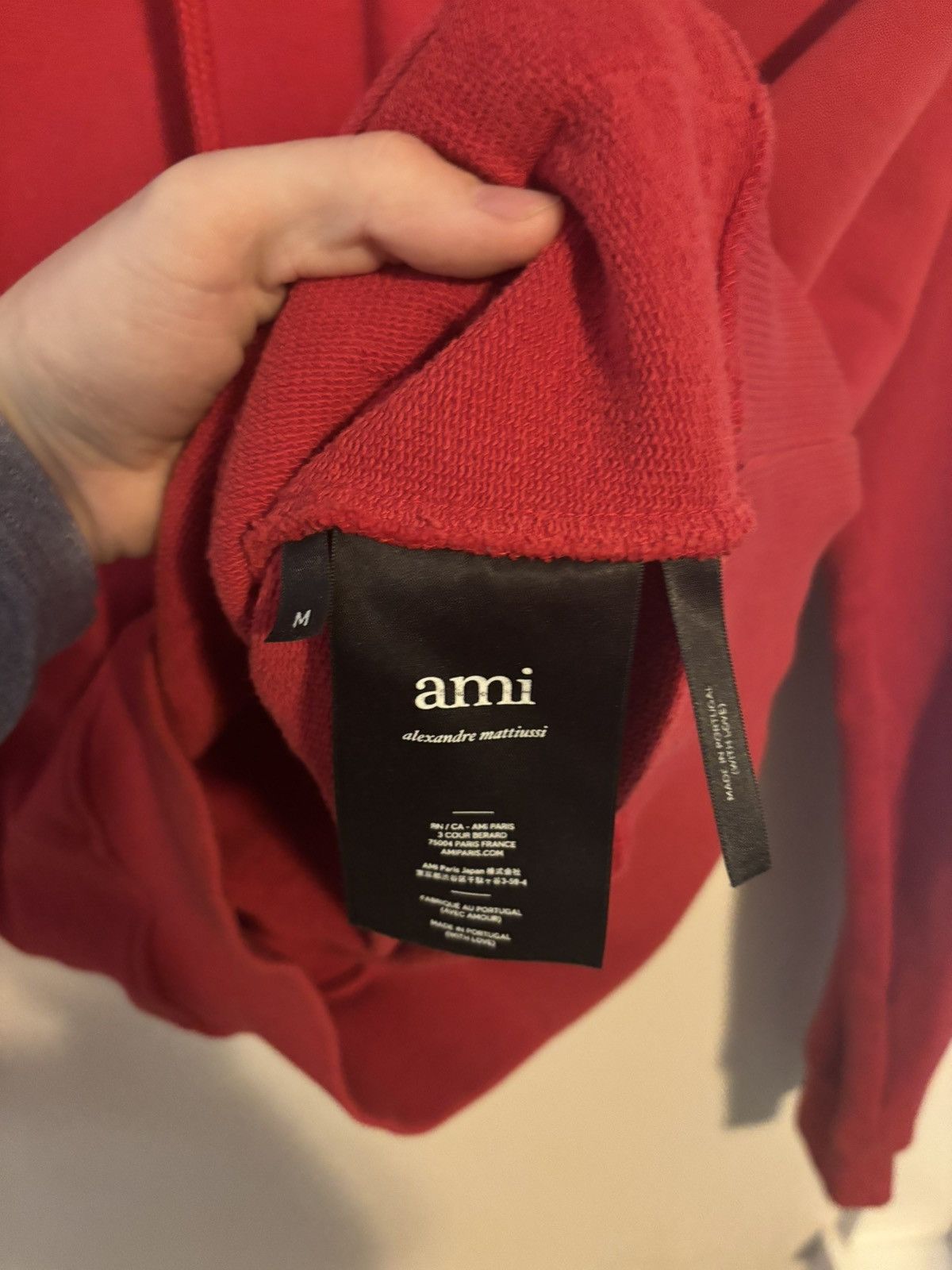 AMI Ami Paris Hoodie Size US M / EU 48-50 / 2 - 6 Thumbnail