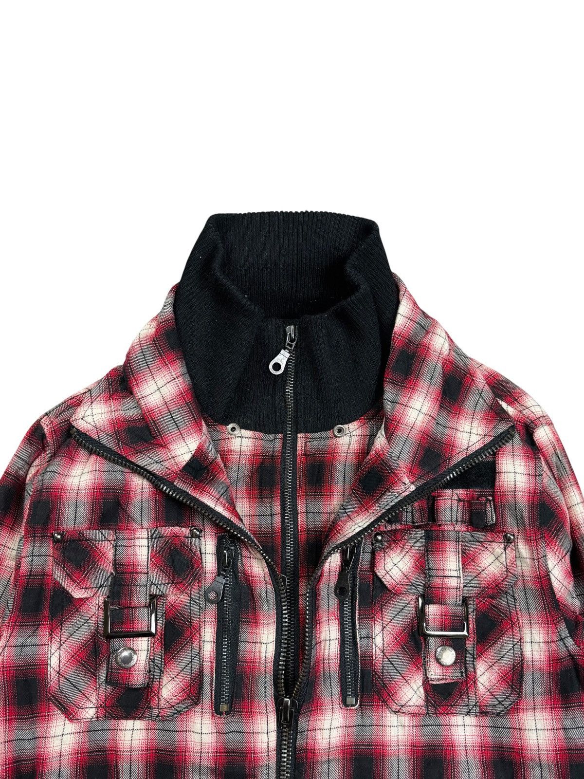 Le Grande Bleu (L.G.B.) 2000s In The Attic - Vkei Style Cargo Jacket Size US M / EU 48-50 / 2 - 6 Thumbnail