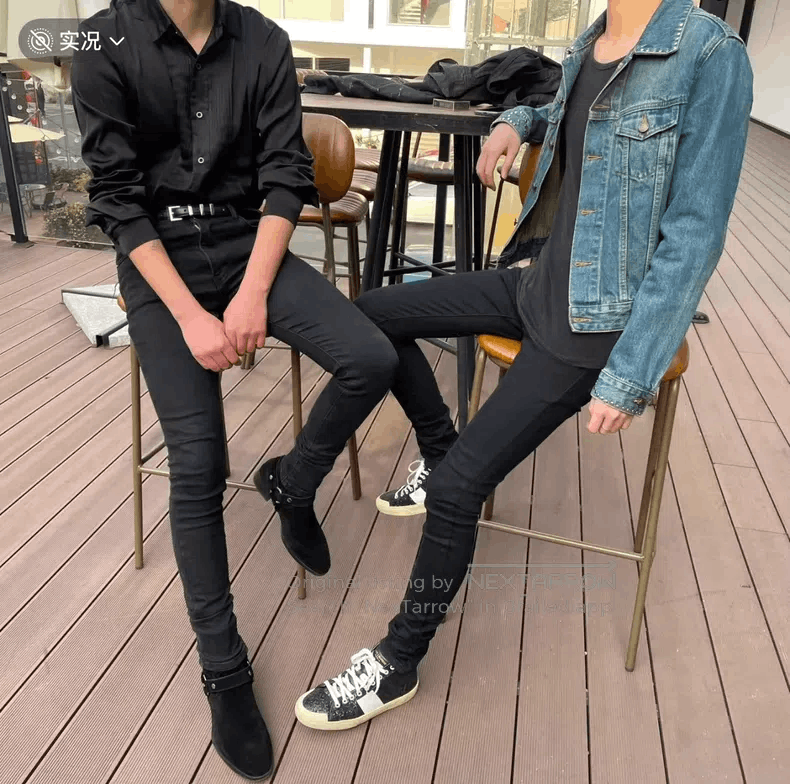 Saint Laurent Paris Saint Laurent Paris Black Scale Patch Cowhide High-Top Can Size US 9 / EU 42 - 8 Thumbnail