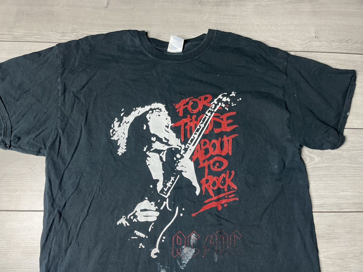AC/DC Acdc Tshirt rock band 2000s size XLarge Size US XL / EU 56 / 4 - 3 Thumbnail