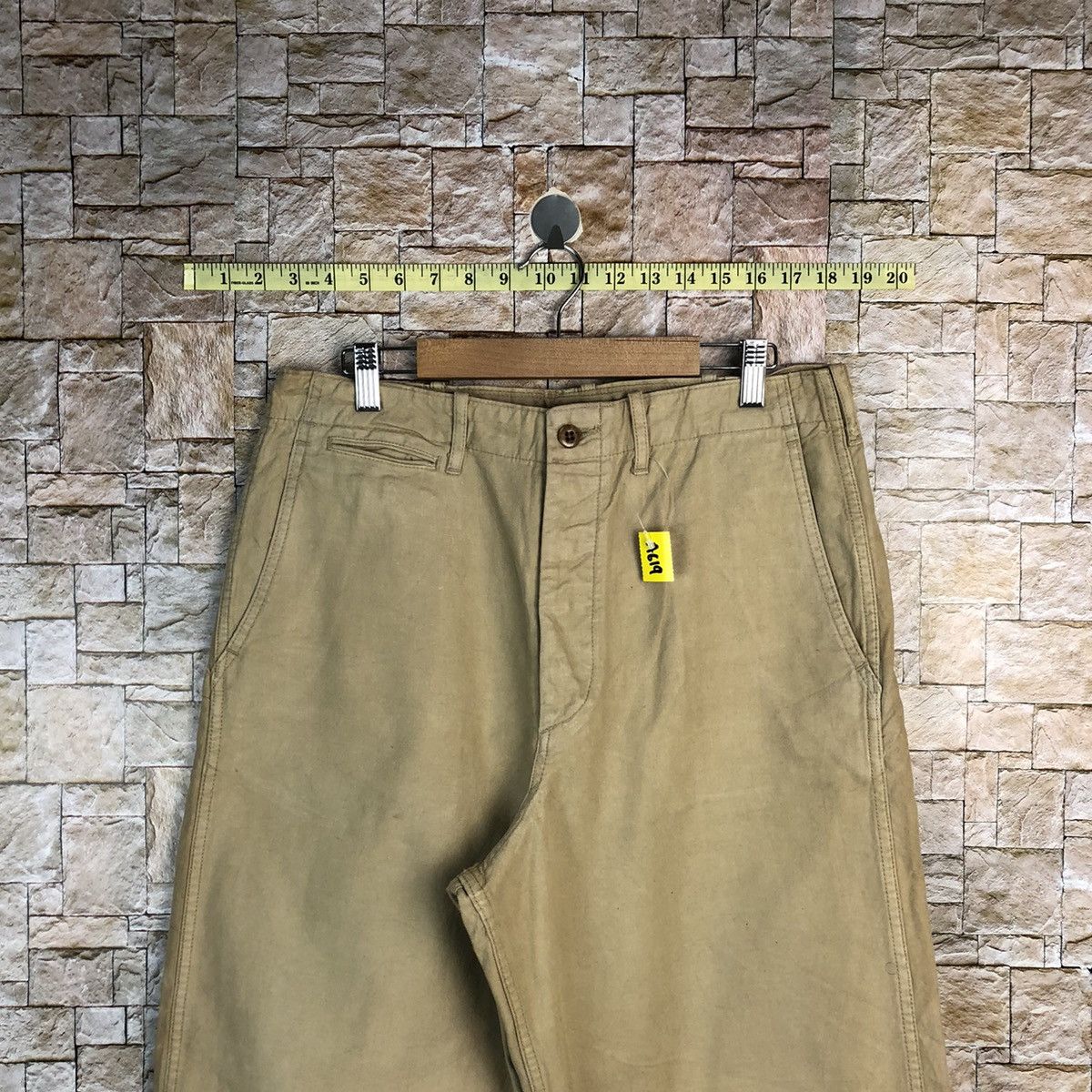 Schott Schott Brown vintage cargo Pants #A619 Size US 32 / EU 48 - 4 Thumbnail