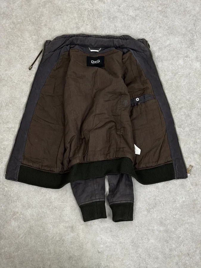 Dolce & Gabbana AW2003 Dolce & Gabbana Dark Grey Multi-Pocket Utility Jacket Size US M / EU 48-50 / 2 - 8 Thumbnail