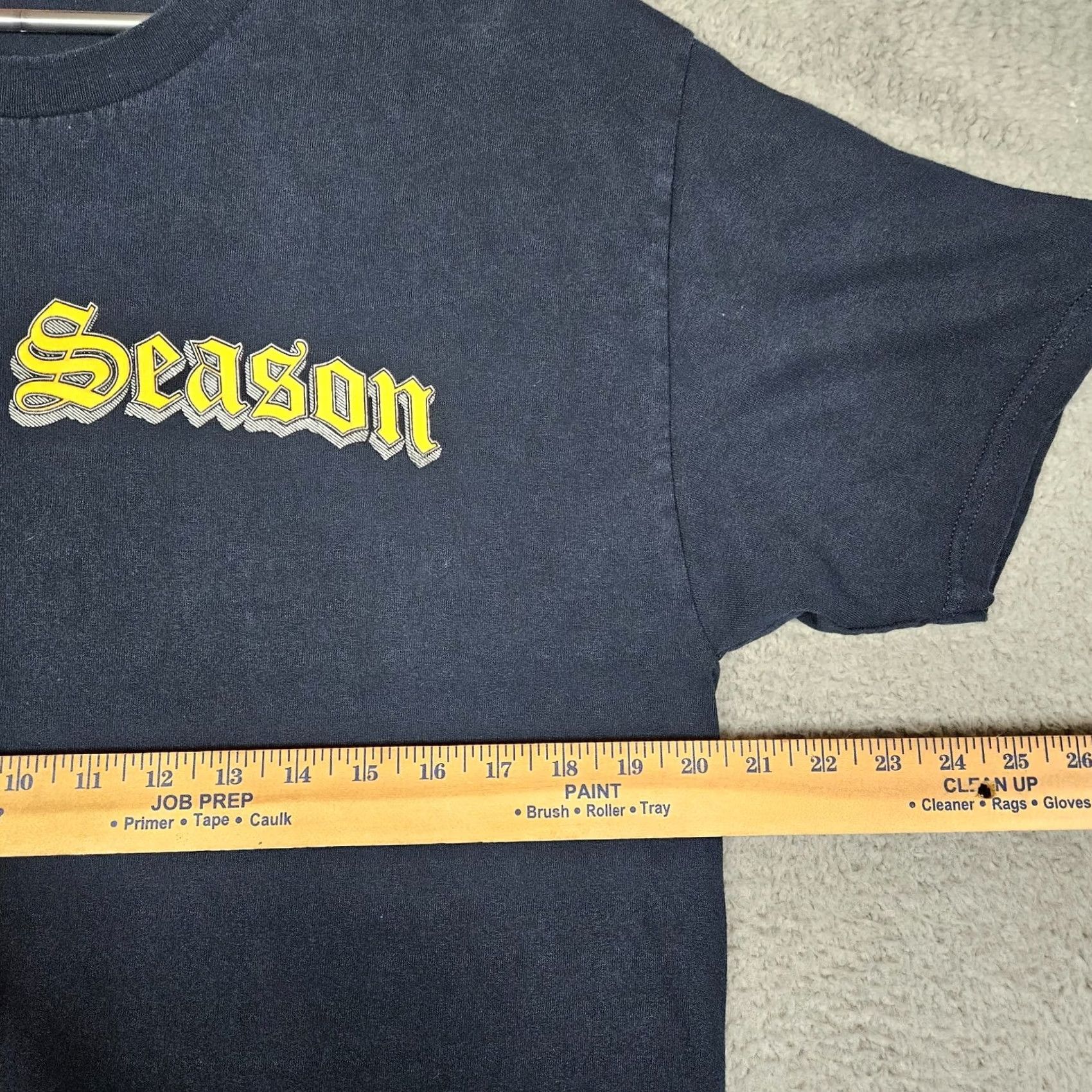 Vintage Full Send Rona Season Graphic T-Shirt Mens Black Sz M Size US M / EU 48-50 / 2 - 4 Thumbnail