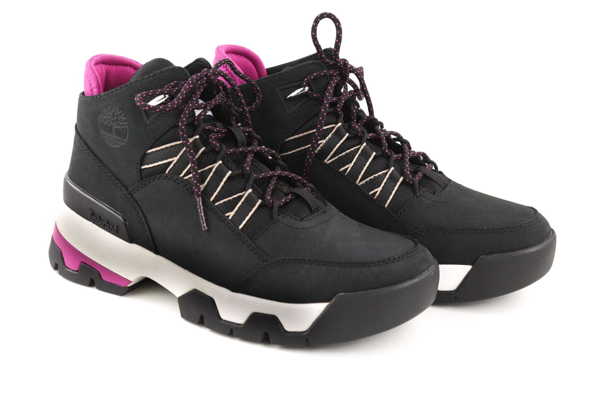 Timberland A2H41-A6319 EU37.5/38 Black Leather Trainers 80572 Size US 7.5 / IT 37.5 - 1 Thumbnail
