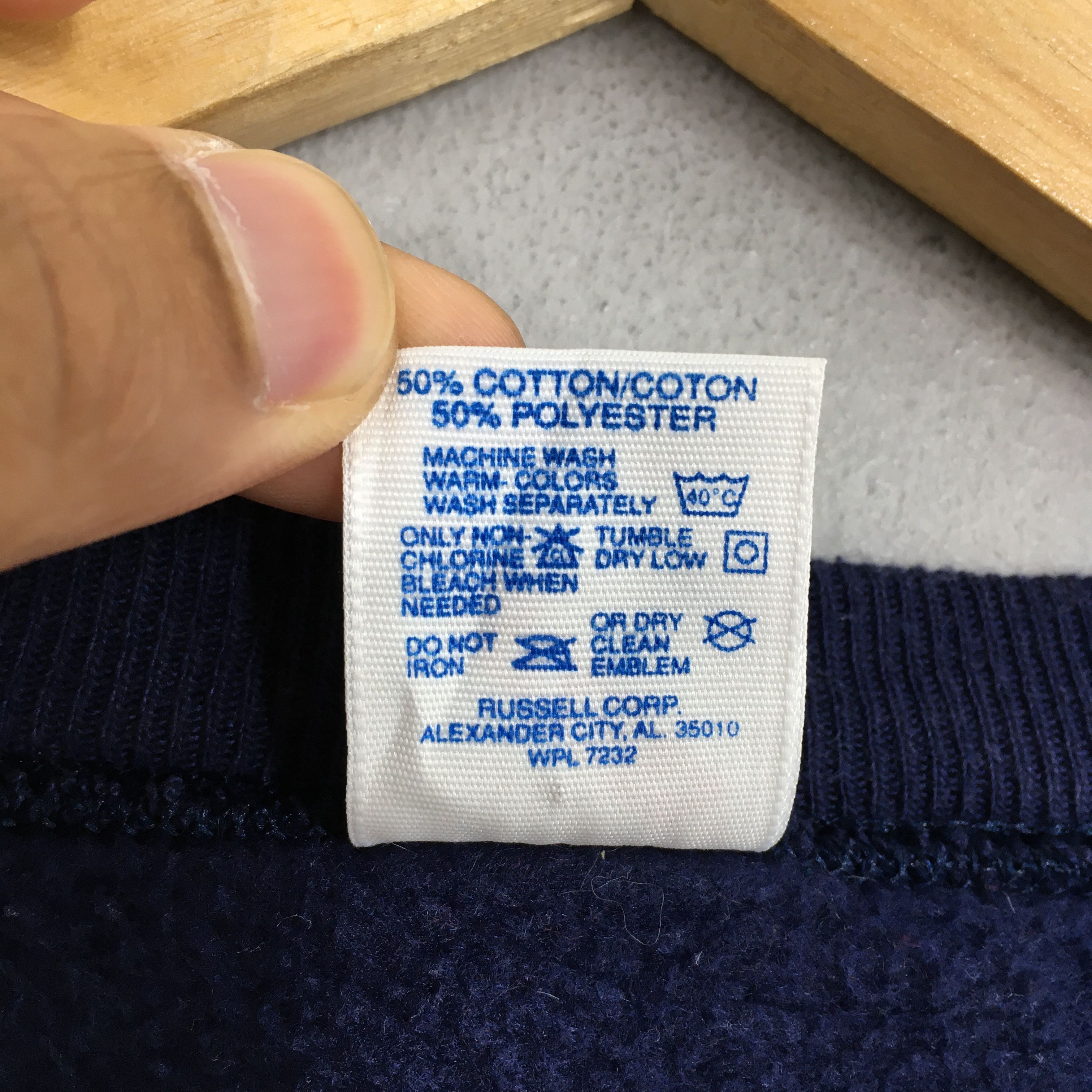 Jerzees Vintage Kentucky Spell Out Graphic Sweatshirt Blue Large Size US L / EU 52-54 / 3 - 4 Thumbnail