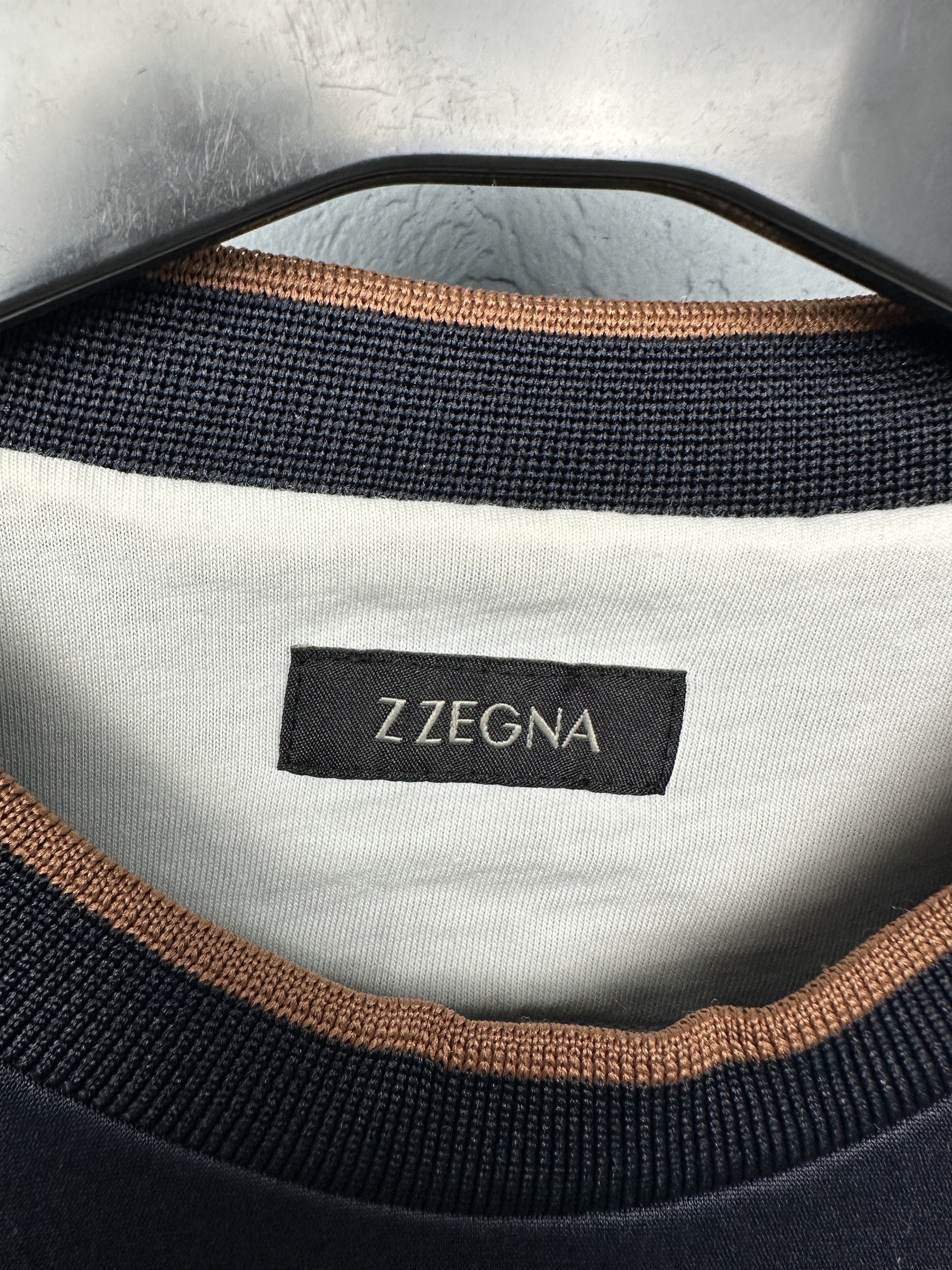 Z Zegna Z Zegna Mens Colorblock Sweatshirt Size US S / EU 44-46 / 1 - 3 Thumbnail