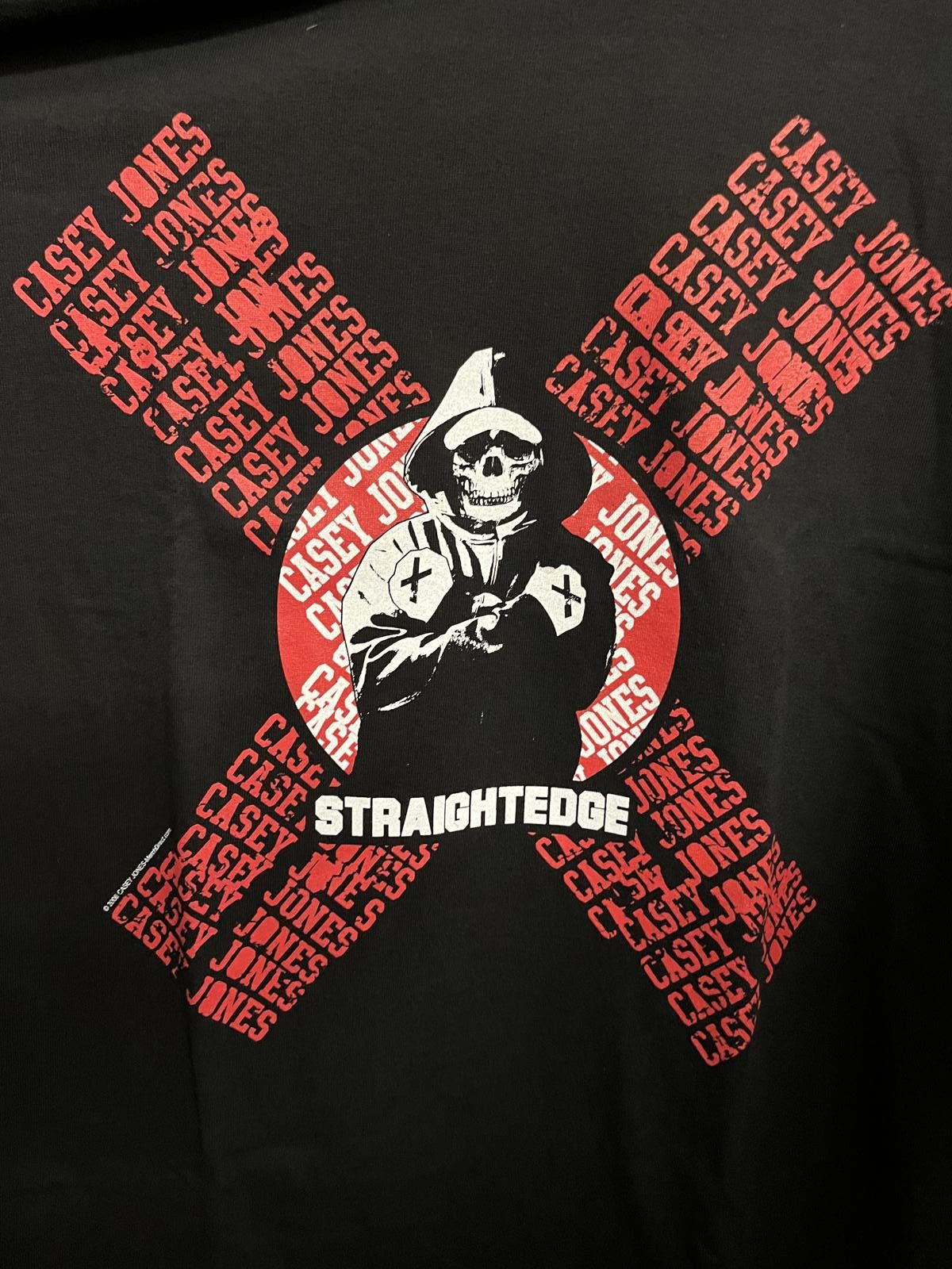 Other Vtg Casey Jones Band T-shirt STRAIGHTEDGE - Evergreen - S Size US S / EU 44-46 / 1 - 2 Thumbnail