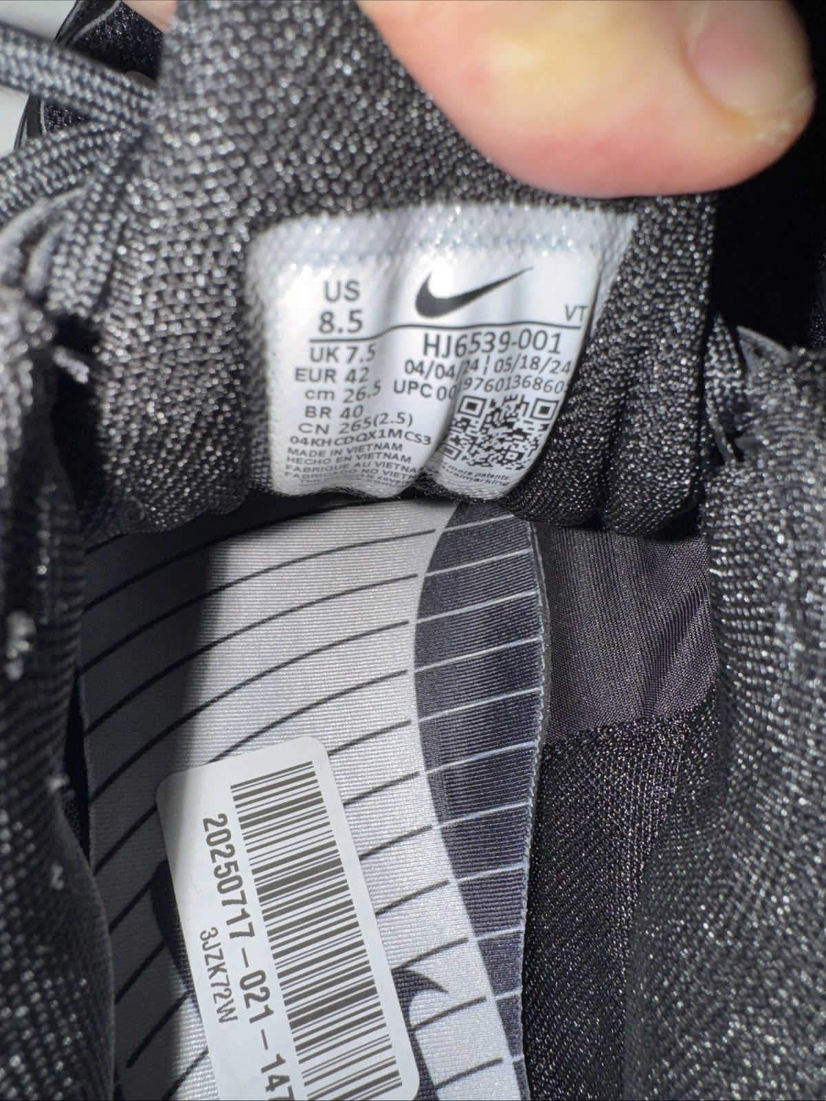 Comme des Garcons × Nike Nike Air Max TL 2.5 size 8.5 Size US 8.5 / EU 41-42 - 8 Thumbnail