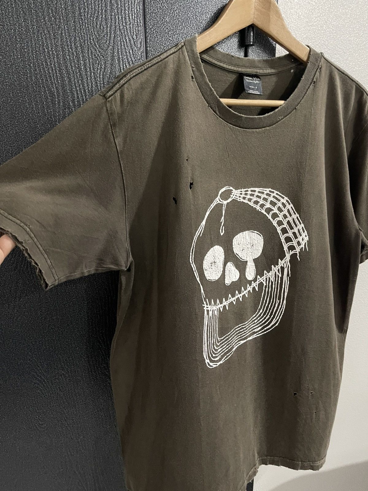 Number (N)ine S/S04 Number Nine Skull Heart Tears Tee Size US L / EU 52-54 / 3 - 7 Thumbnail