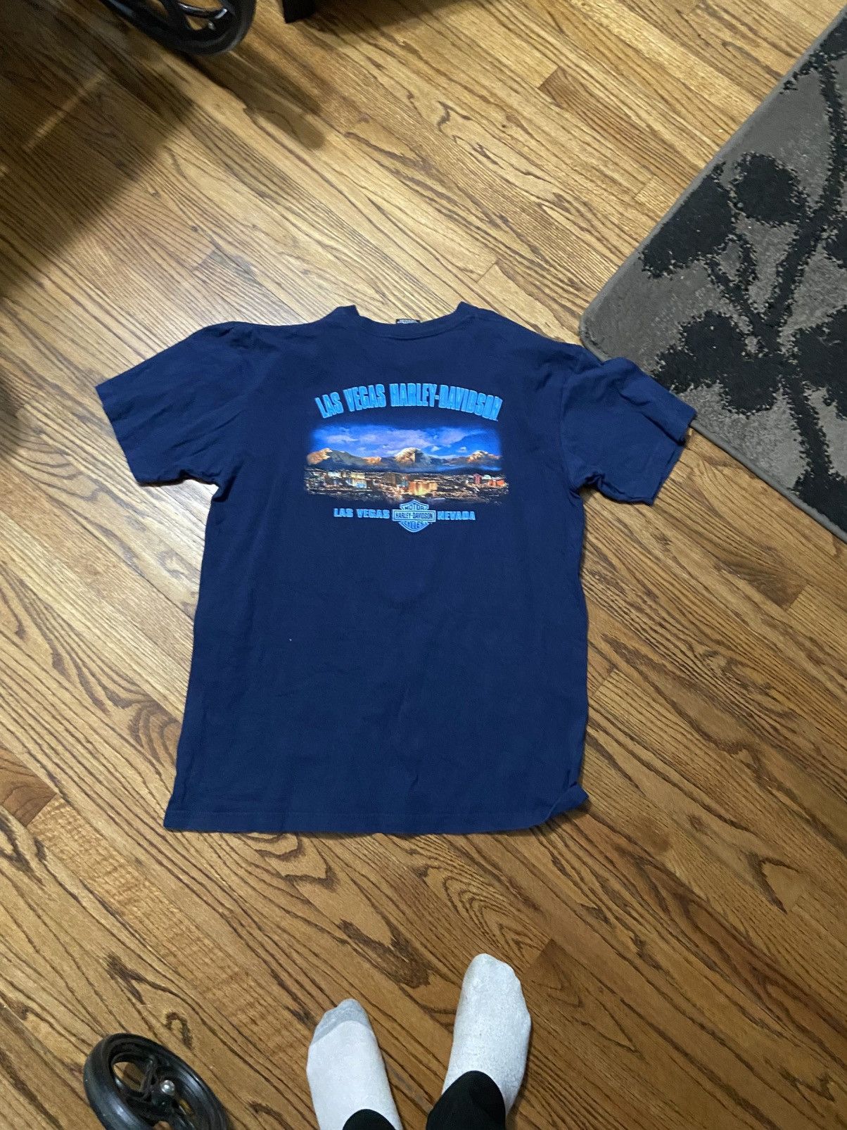 Harley Davidson × Vintage Vintage Harley Davidson t shirt Size US XL / EU 56 / 4 - 2 Thumbnail