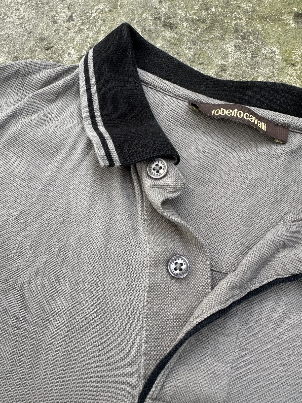 Roberto Cavalli Roberto Cavalli Logo Polo Streetwear Luxury Style Rare L Size US L / EU 52-54 / 3 - 4 Thumbnail