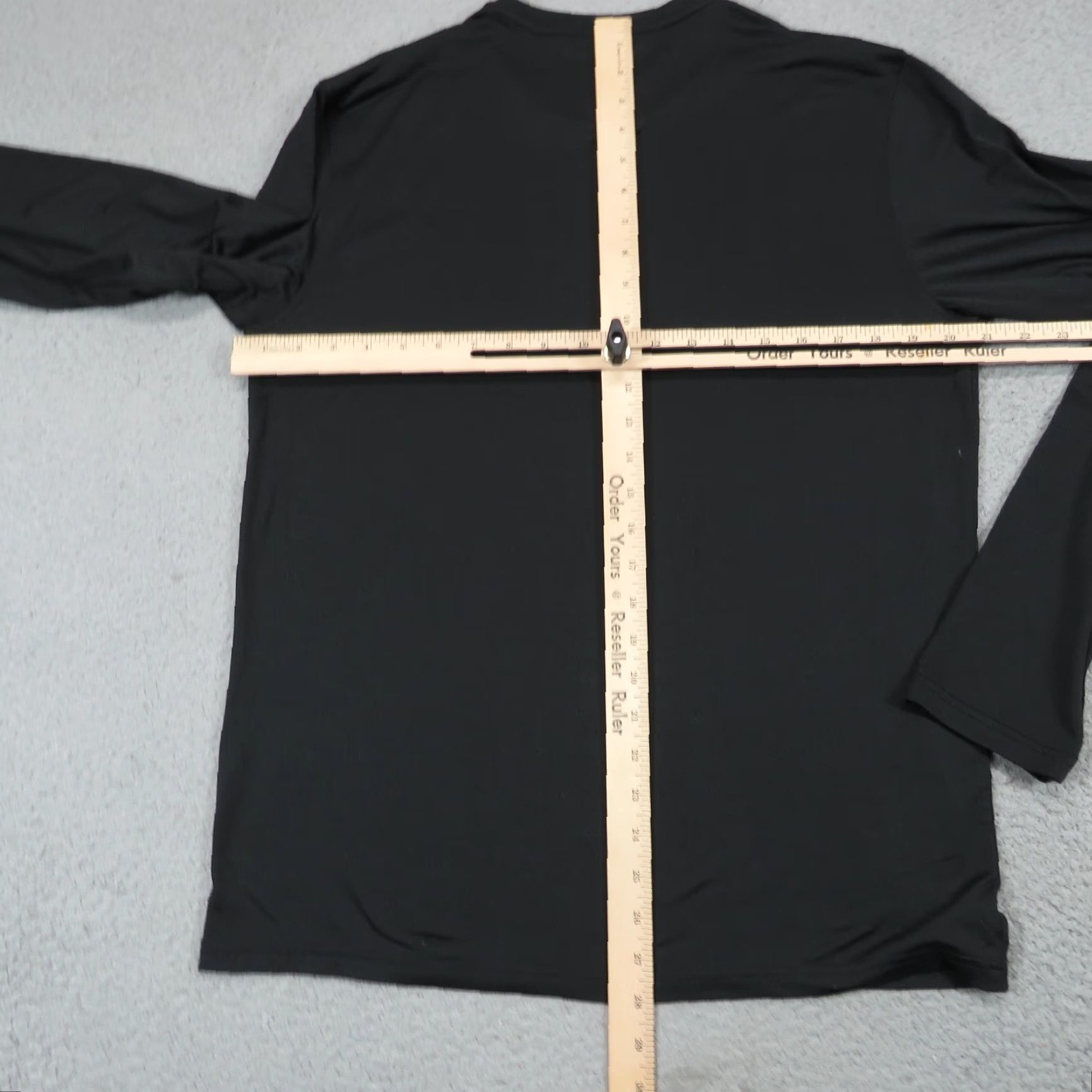 Outdoor Voices Outdoor Voices Shirt Men Medium Black Cloudknit Long Sleeve Base Layer Hike Trek Size US M / EU 48-50 / 2 - 6 Thumbnail