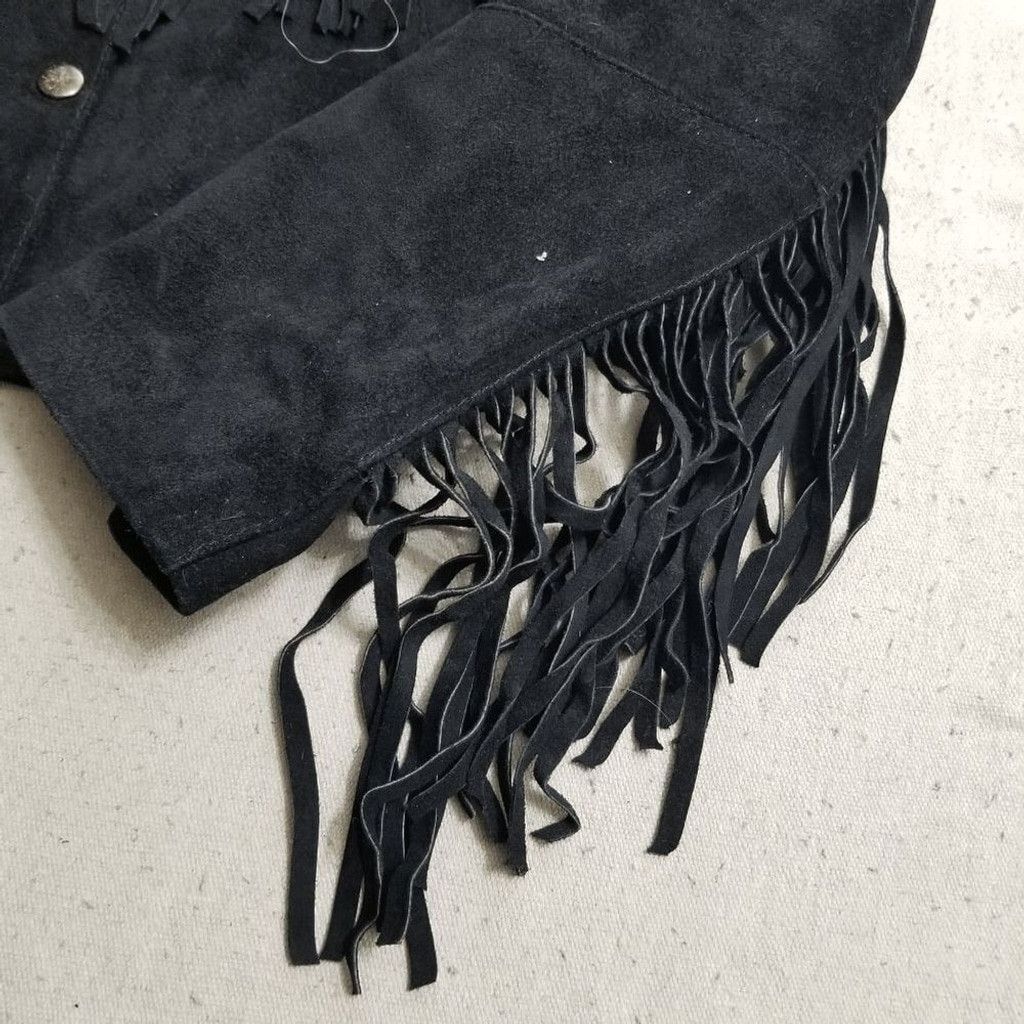 M. Julian M. Julian vintage fringe leather jacket sz L Size L / US 10 / IT 46 - 9 Thumbnail