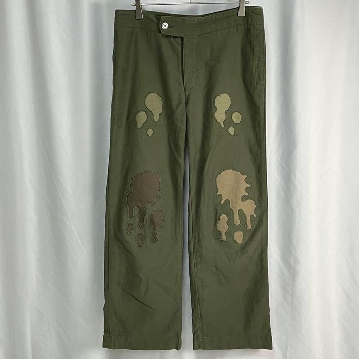 Kapital [02ss] NUMBER NINE Modern Age Ink Pants | Grailed