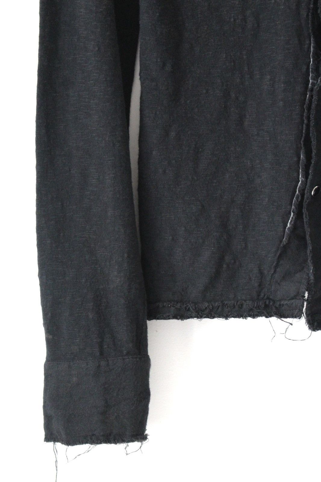 If Six Was Nine 2000S BURDEN GRUNGE FADE-DYE GROMMET POCKETS SHIRT Size US S / EU 44-46 / 1 - 5 Thumbnail