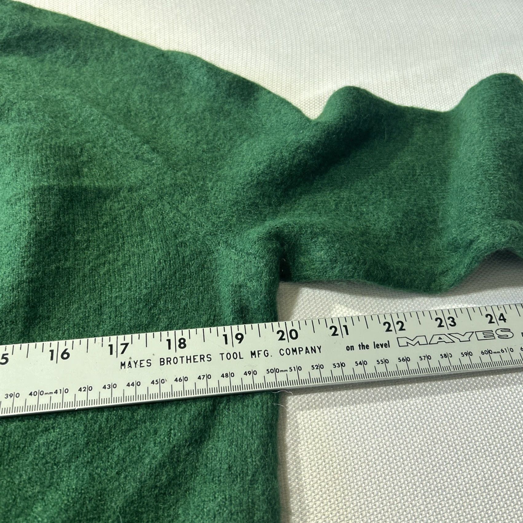 J.Crew J.Crew Wool Alpaca Mock Neck Pullover Sweater Womens Sz S Green, Lightweight, Stretch, Classic Size S / US 4 / IT 40 - 4 Thumbnail