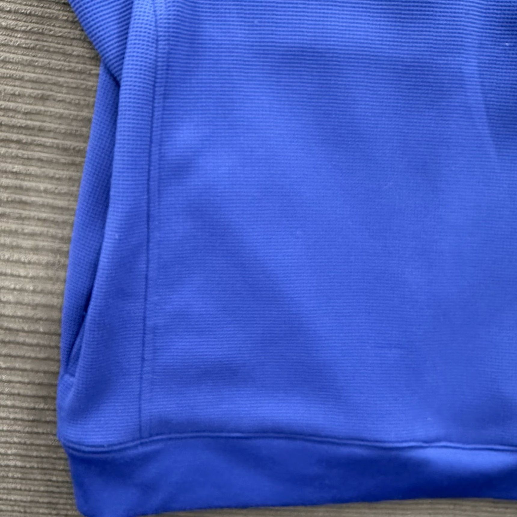 Izod IZOD Vest Men Large Blue Polyester Golf Windbreaker Full Zip Pockets Outdoor Athletic Shirt Size US L / EU 52-54 / 3 - 6 Thumbnail