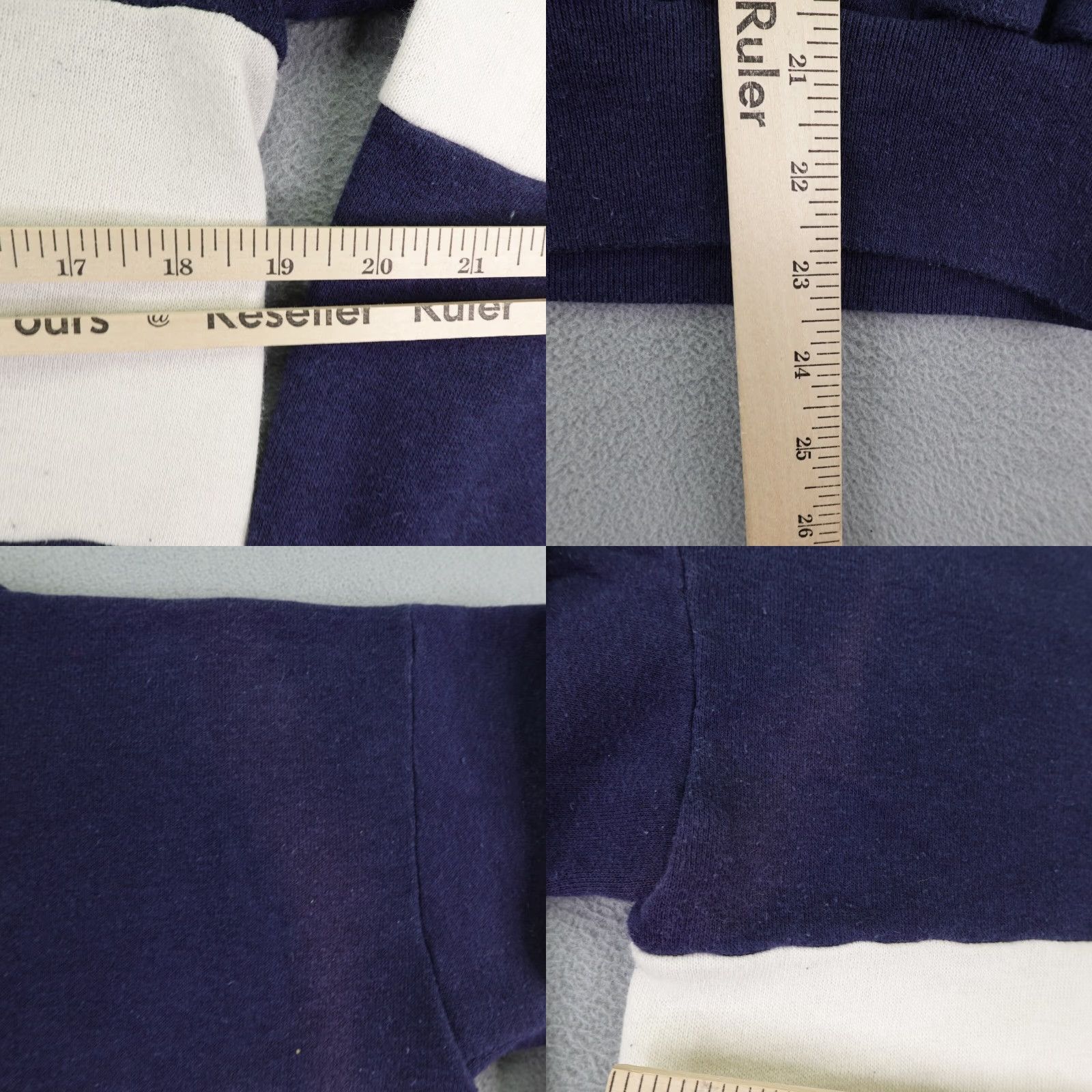 Velva Sheen VINTAGE Veiva Sheen Sweatshirt Men M Blue White Crewneck Pullover Knit Logo 80s Sweatshirt Size US M / EU 48-50 / 2 - 8 Thumbnail