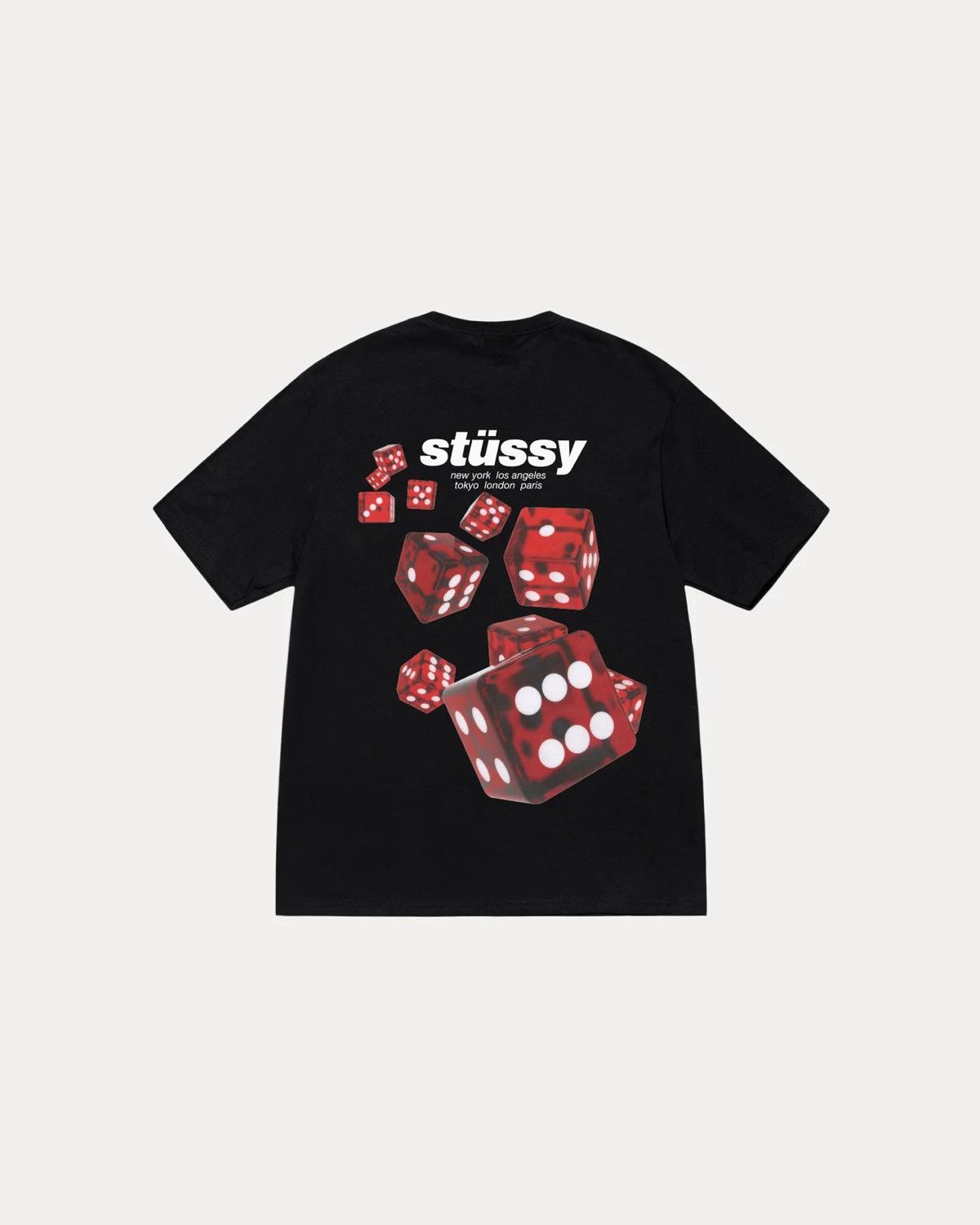 Stussy Stussy Rollers Tee - black Size US XXL / EU 58 / 5 - 1 Thumbnail