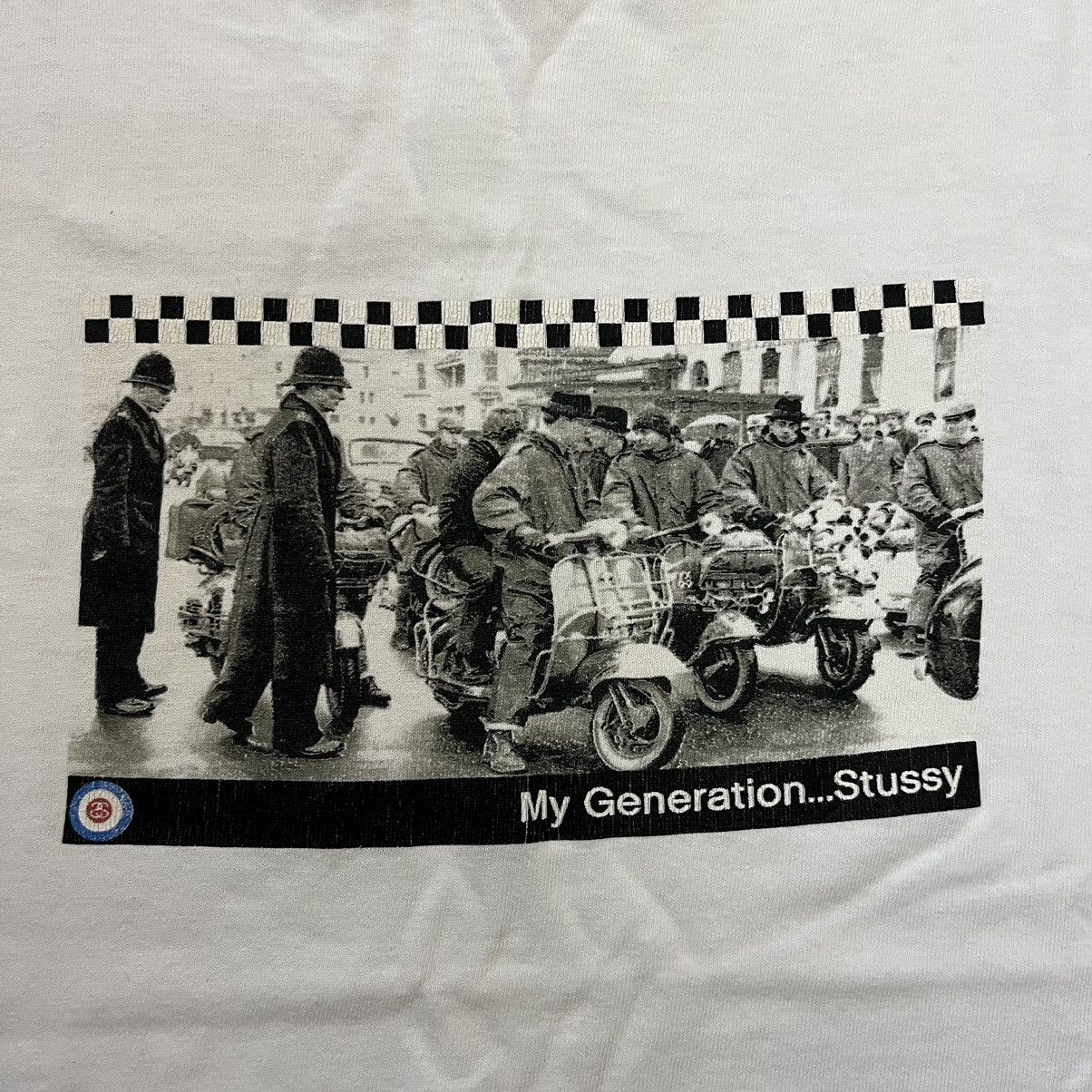 Stussy × Vintage Vintage 90s Stussy Mods “My Generation” Photoprint Uk Tour Size US S / EU 44-46 / 1 - 5 Thumbnail