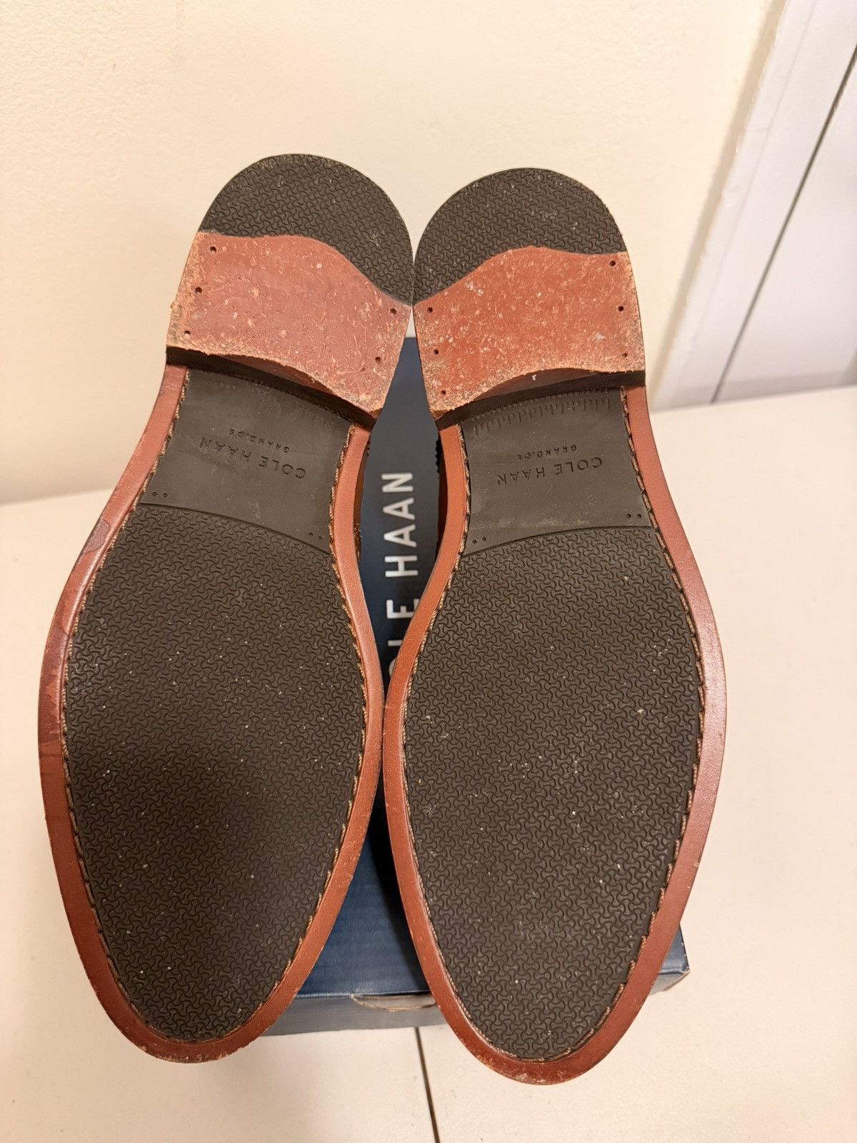 Cole Haan Cole Haan 2.Zerogrand Laser Wingtip Oxford in British Tan Size US 7.5 / EU 40-41 - 5 Thumbnail