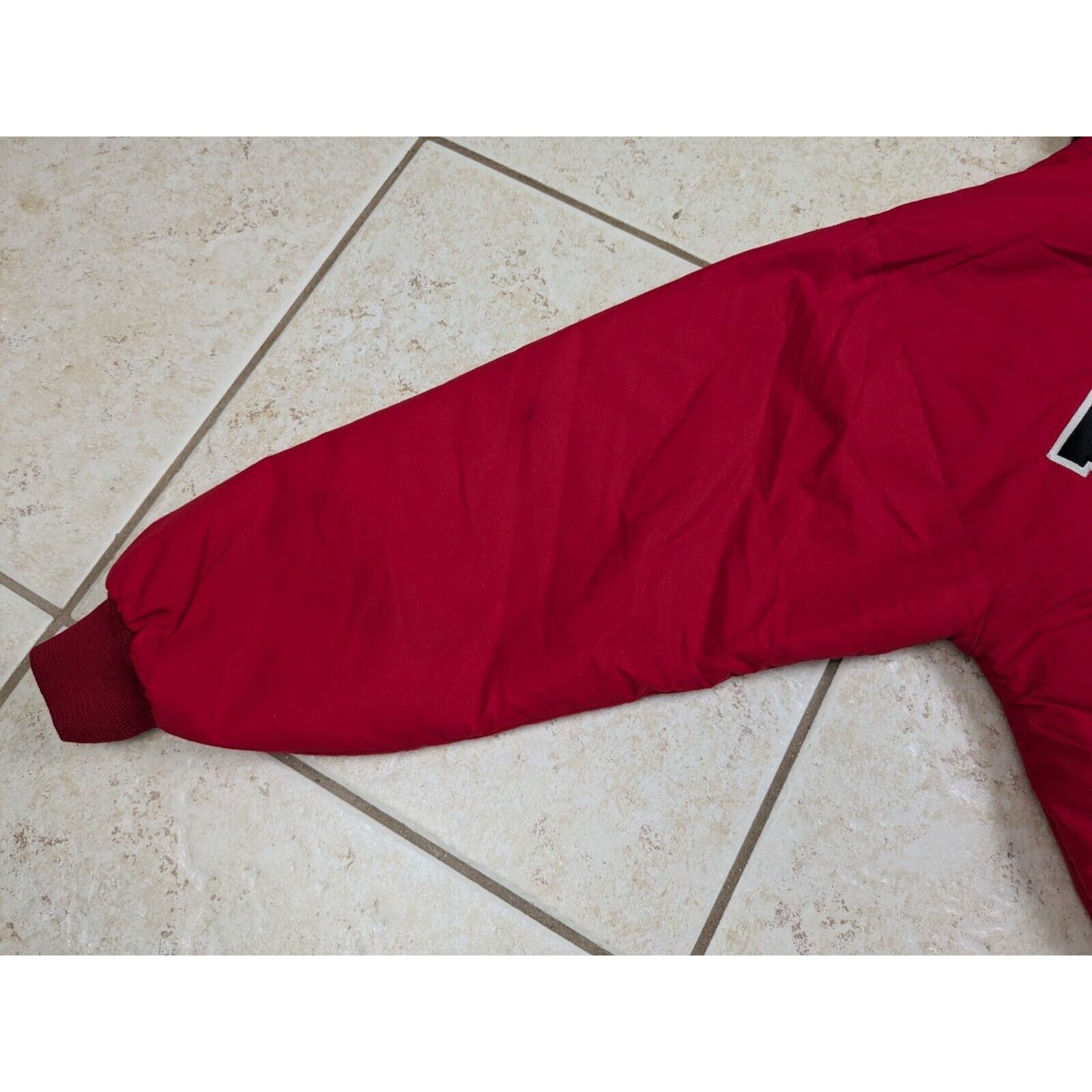 Chalk Line Vtg 1980s Blackhawks Chalk Line Spellout Jacket NHL Hockey Size US L / EU 52-54 / 3 - 16 Thumbnail