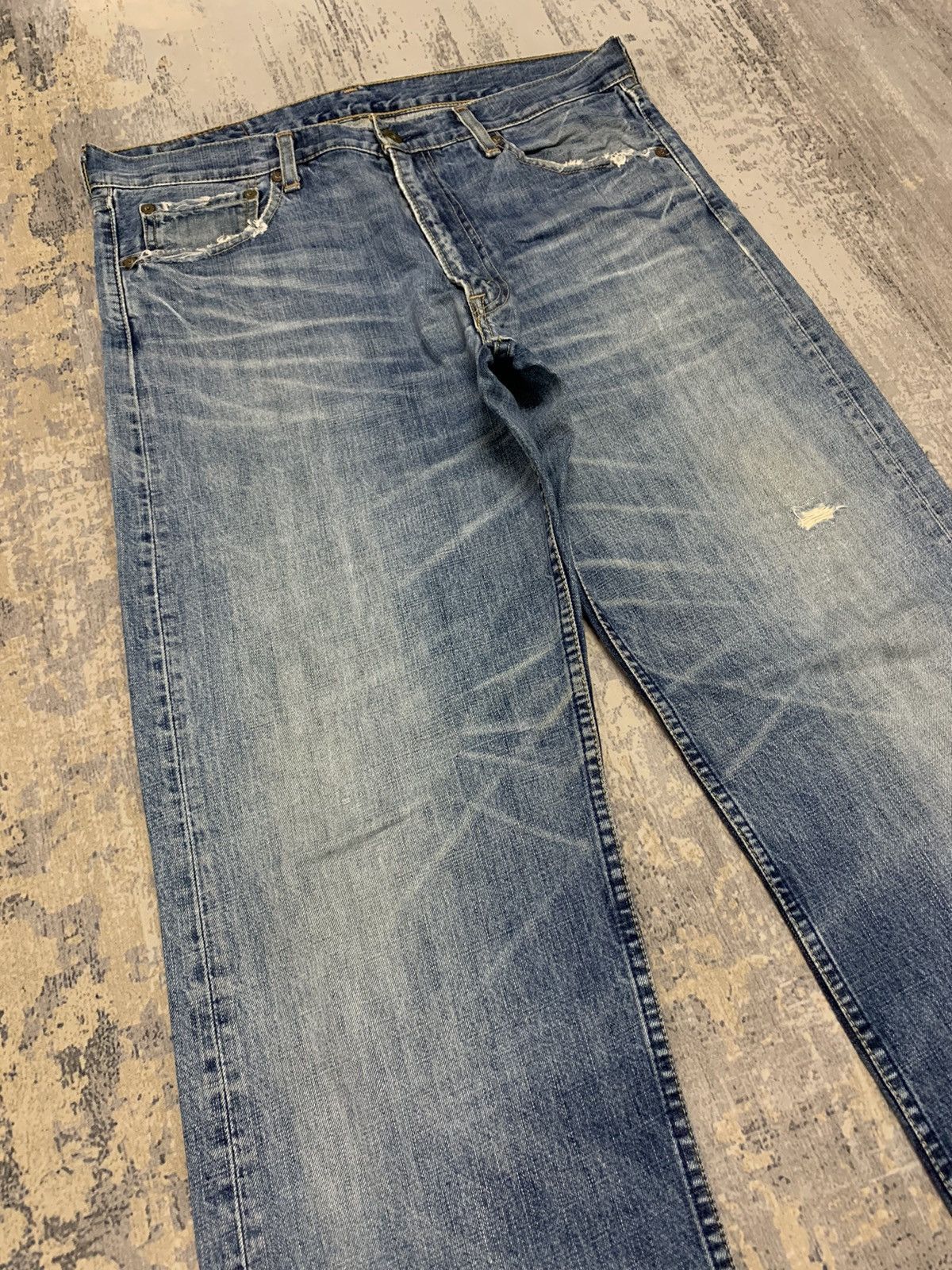Levi's VTG Y2K Levi’s 503 Loose Straight Denim Jeans Made in Japan Size US 36 / EU 52 - 2 Thumbnail