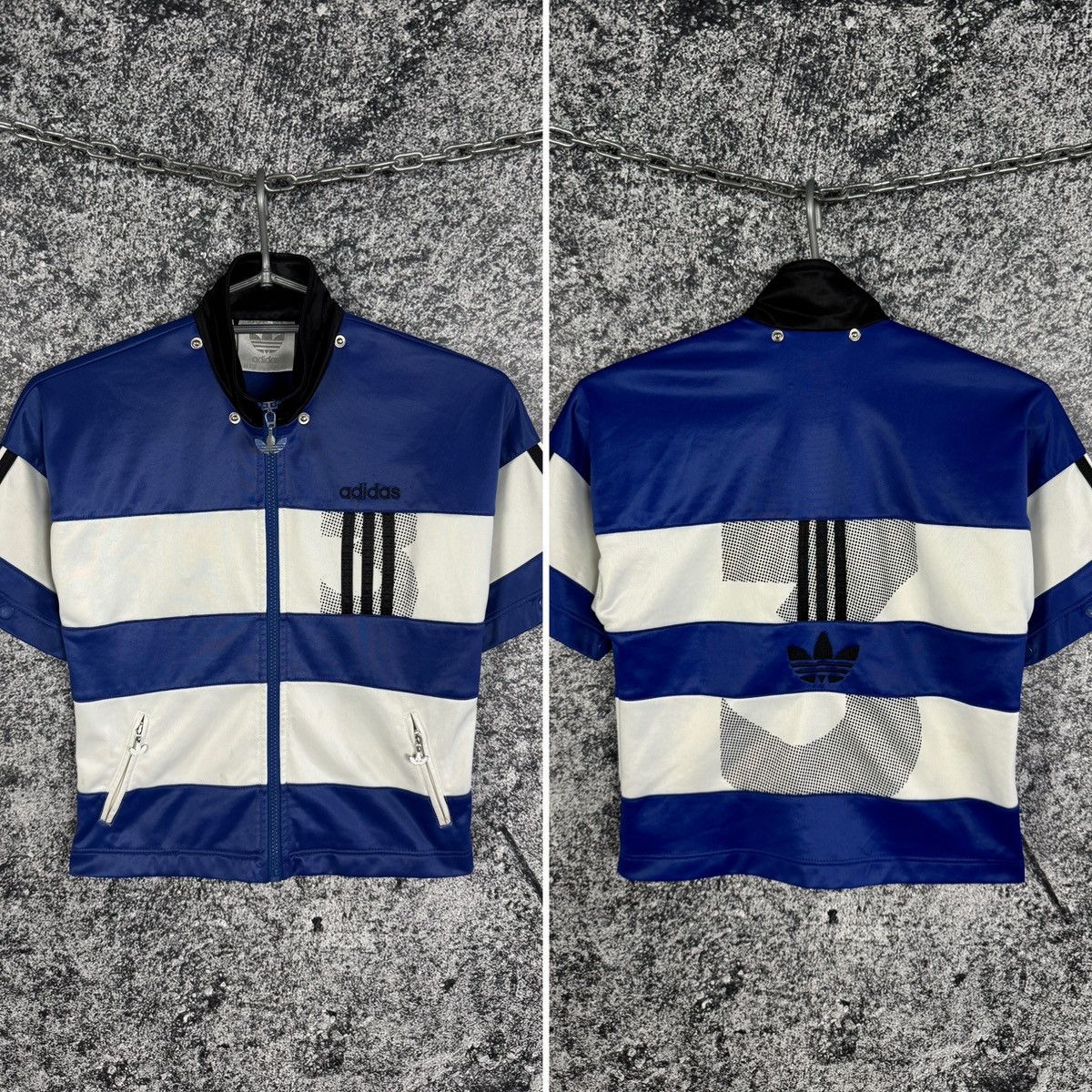 Adidas Kids Adidas Vintage 90s Full Zip Track Jacket Boy Girls US 8 ...