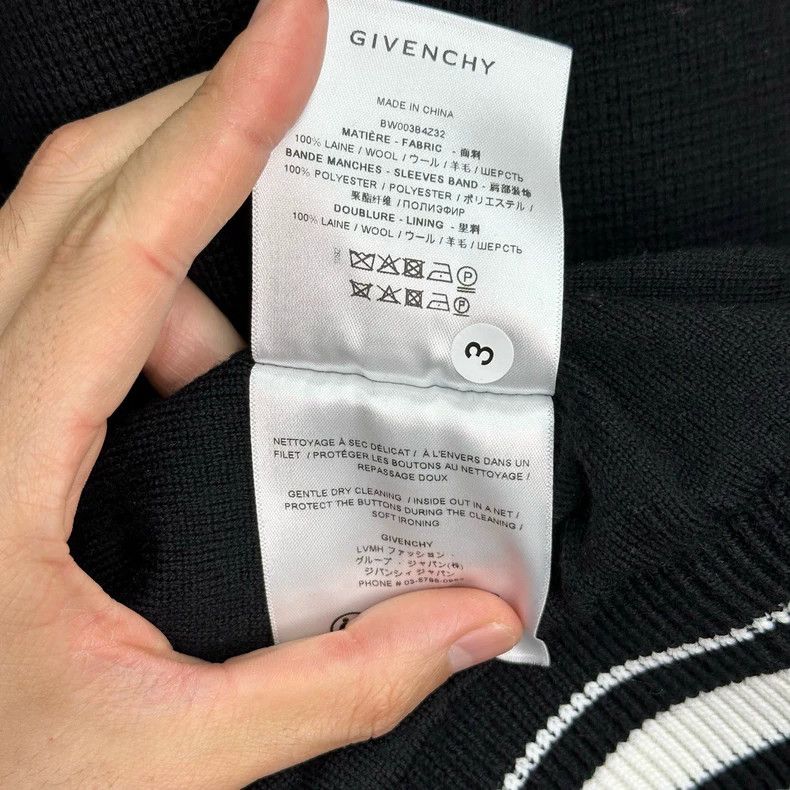 Givenchy Givenchy Back Logo Baseball Jacket - Size L Size US L / EU 52-54 / 3 - 4 Thumbnail