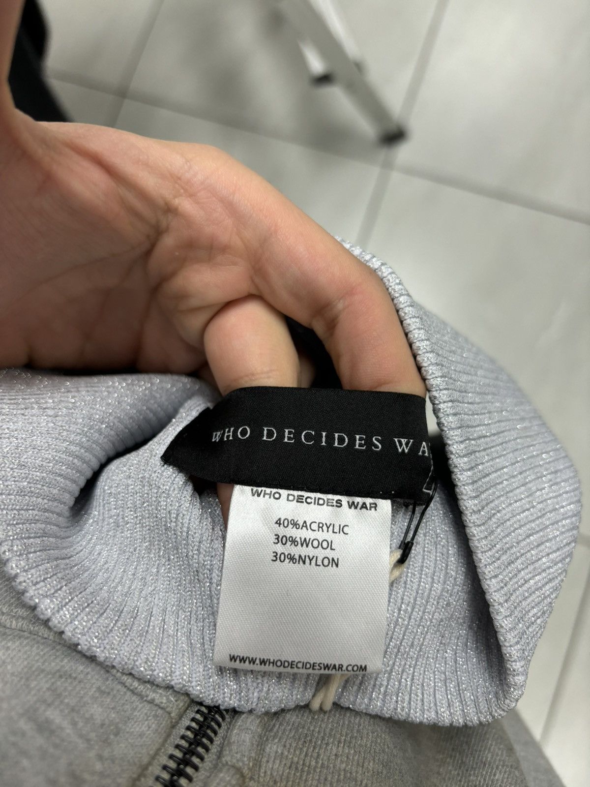 Who Decides War Who decides war shiesty cap silver grey Size ONE SIZE - 3 Thumbnail