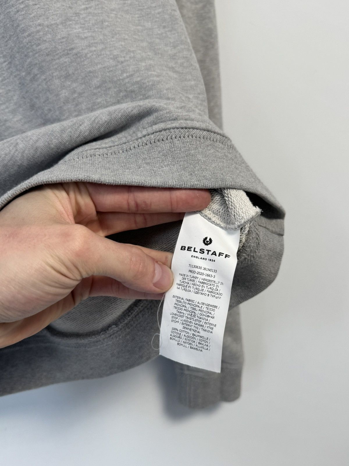 Belstaff Belstaff Sweatshirt Y2K style hype Size US S / EU 44-46 / 1 - 7 Thumbnail