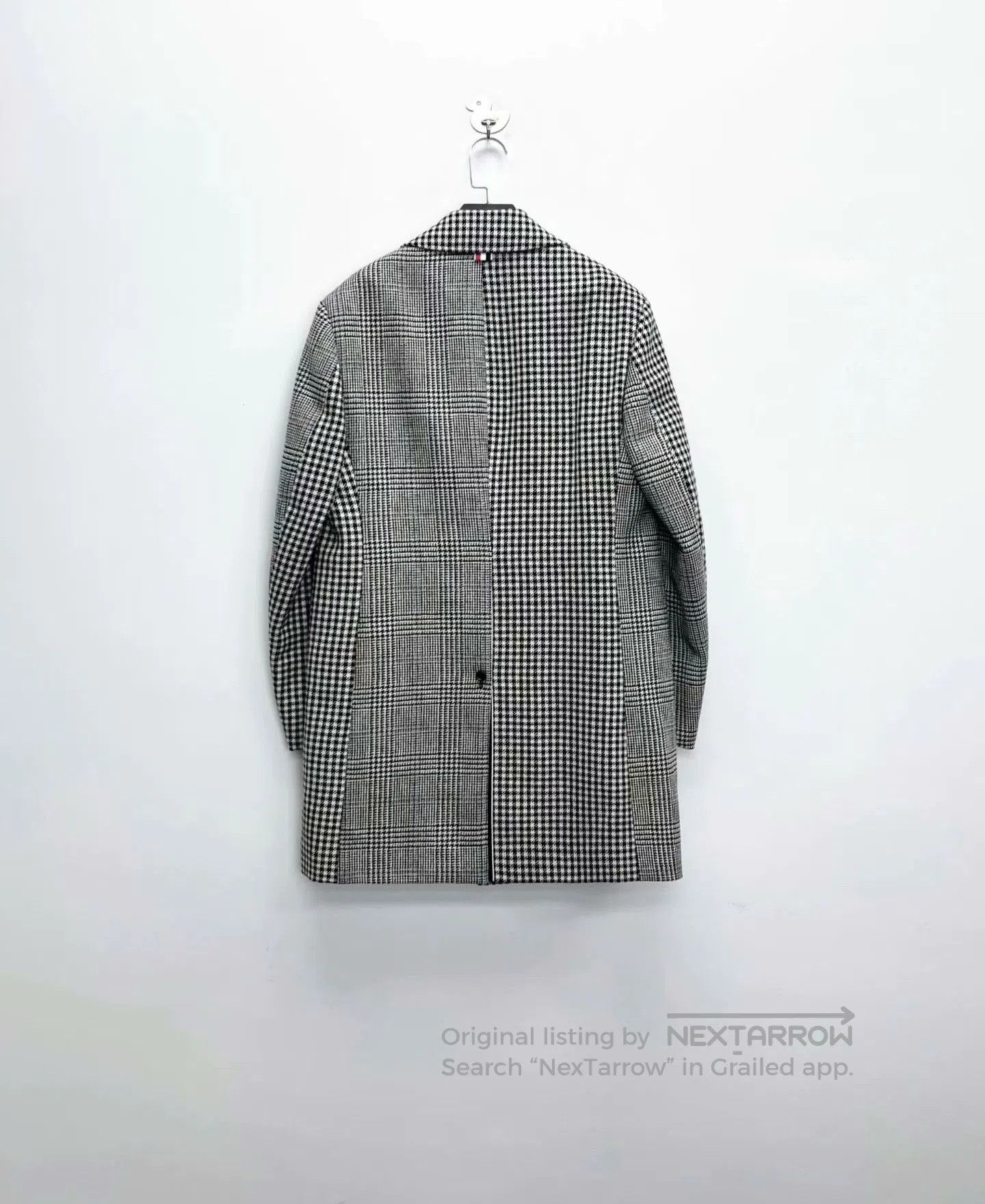 Thom Browne thom browne black and white long coat. Size US M / EU 48-50 / 2 - 2 Thumbnail