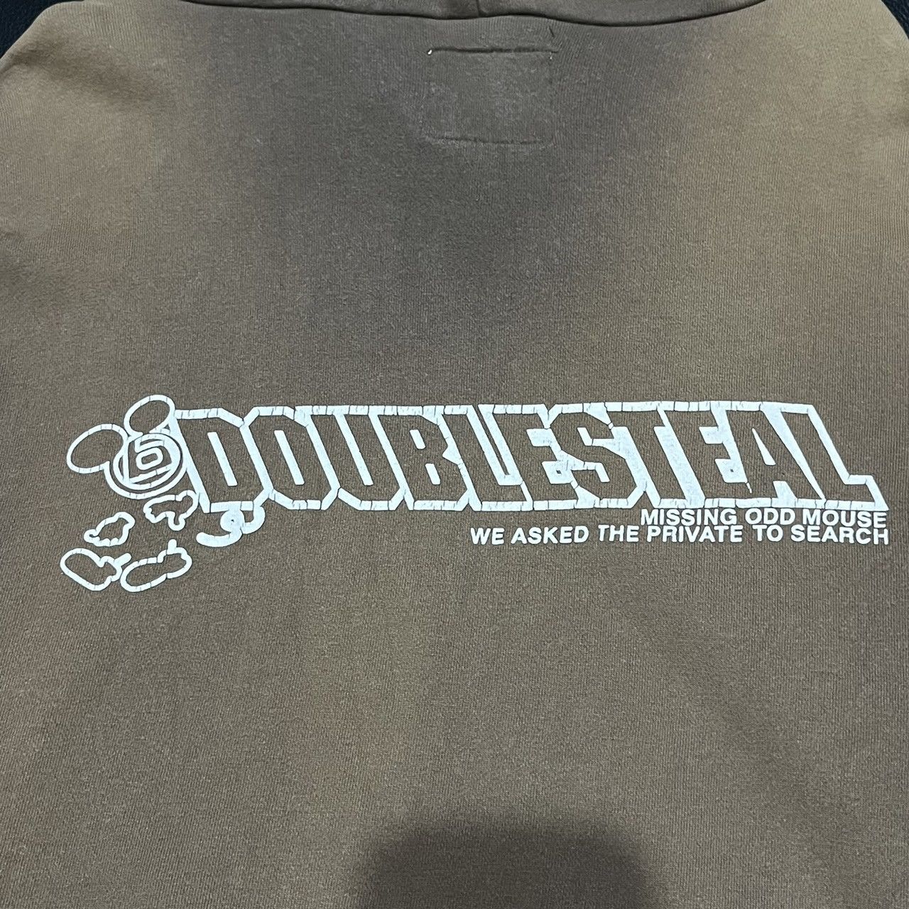 Japanese Brand DOUBLE STEAL Mickey Mouse Faded Hoodie Size US M / EU 48-50 / 2 - 5 Thumbnail