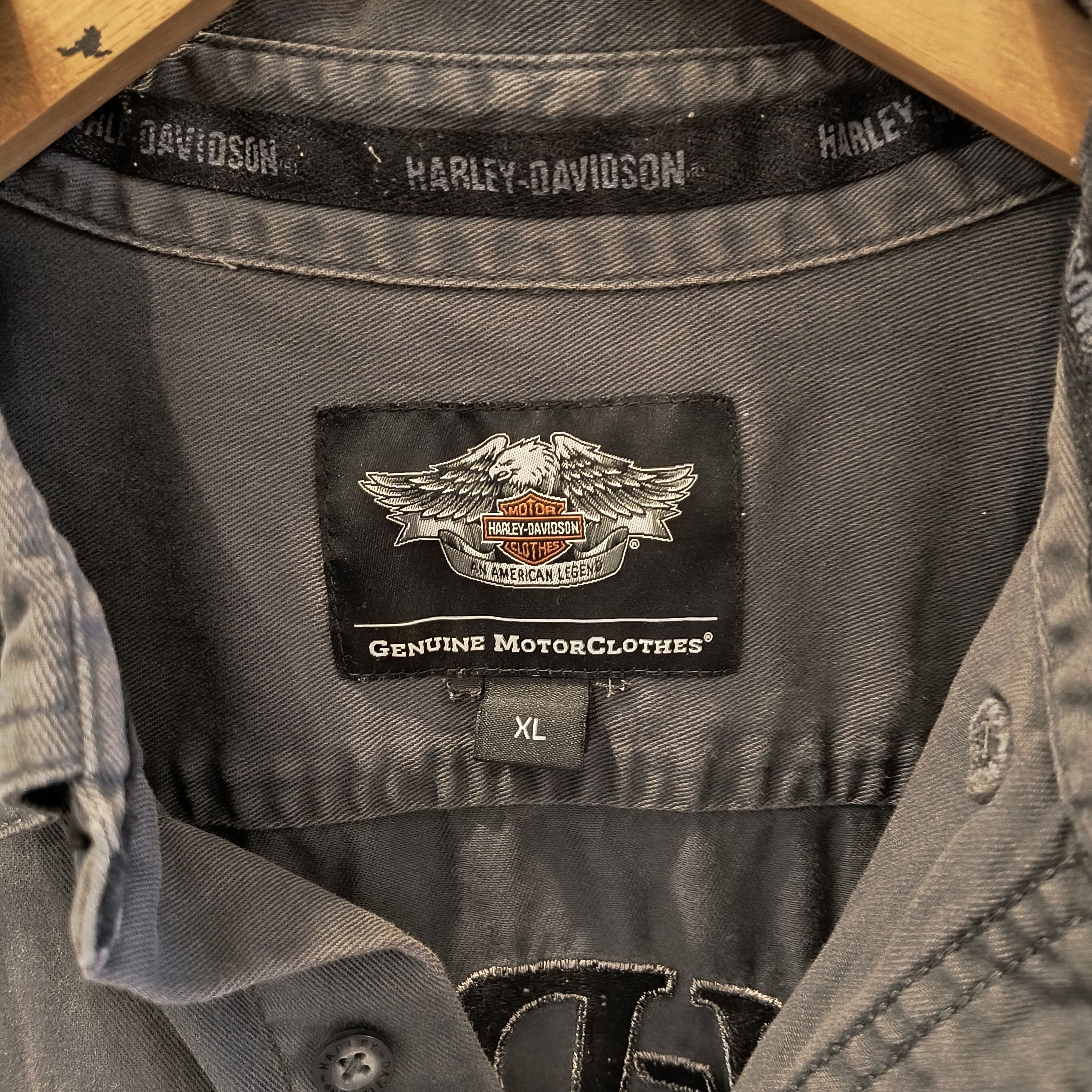 Harley Davidson × Vintage Harley Davidson Mens Size US XL / EU 56 / 4 - 3 Thumbnail