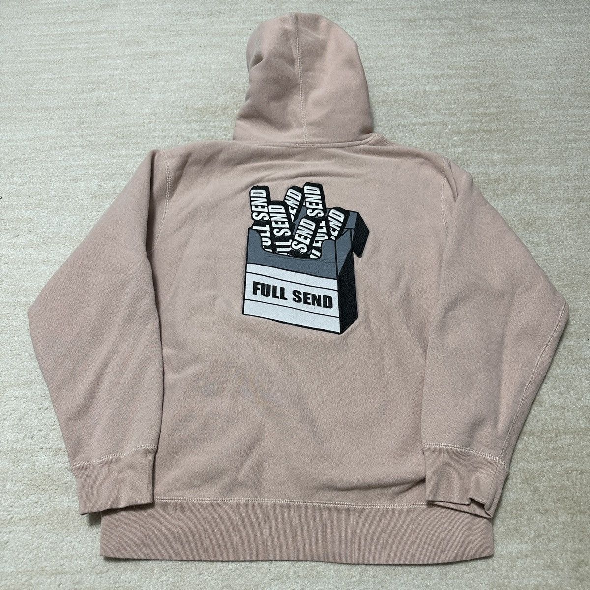 Nelk pink hoodie best sale