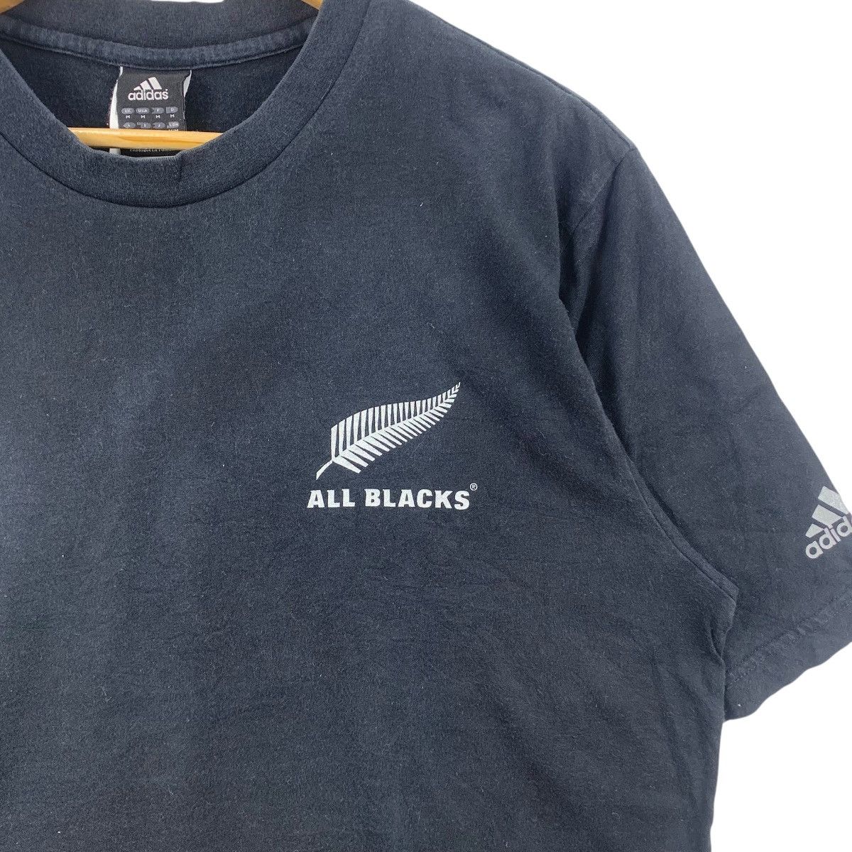 Adidas ADIDAS x ALL BLACKS New Zealand Rugby Team Tee Shirt Top Size US M / EU 48-50 / 2 - 7 Thumbnail