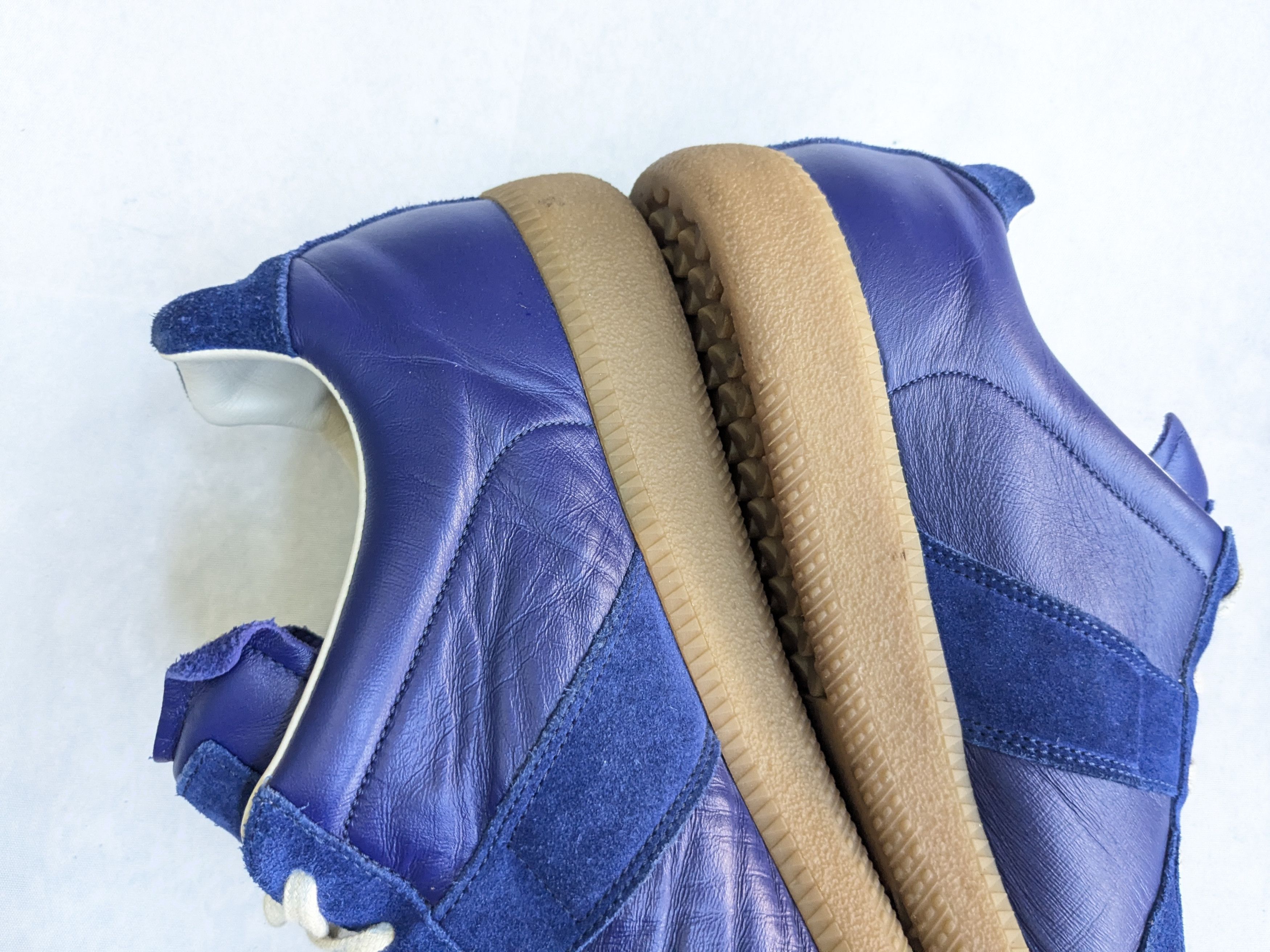 Maison Margiela Maison Margielas Replica GAT Blue 11 44 Gum Low Tops Size US 11 / EU 44 - 16 Thumbnail