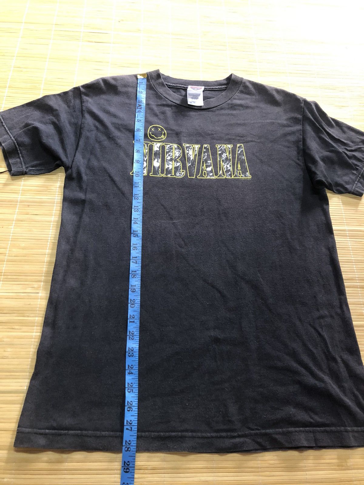 Band Tees × Nirvana × Vintage Vintage Nirvana 1997 Smile face king of grunge Size US M / EU 48-50 / 2 - 9 Thumbnail