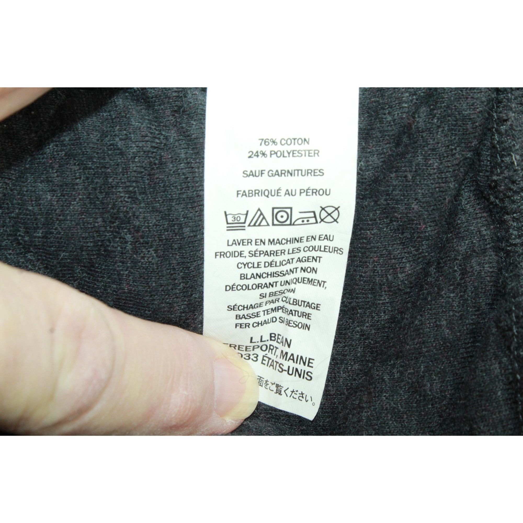 L.L. Bean LL Bean Men's Quilted Sweatshirt Mockneck Size US M / EU 48-50 / 2 - 9 Thumbnail