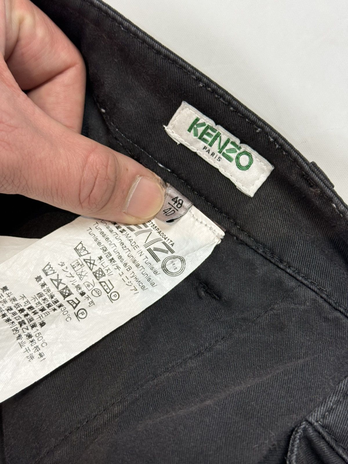 Kenzo Kenzo Black Collection Fit Trousers Size US 32 / EU 48 - 5 Thumbnail